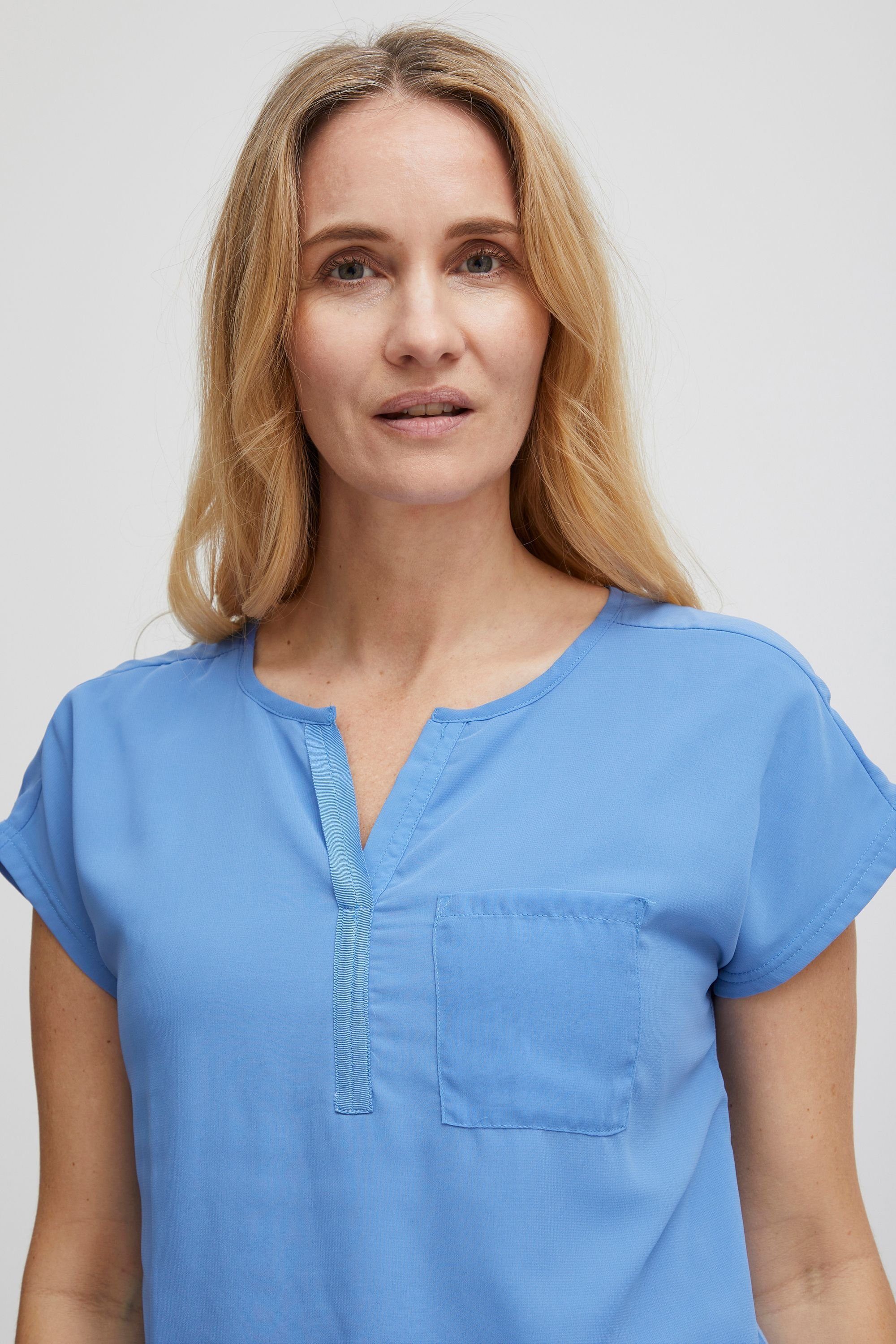 fransa - 2 20603737 Ultramarine Blouse Fransa FRZawov Blusenshirt