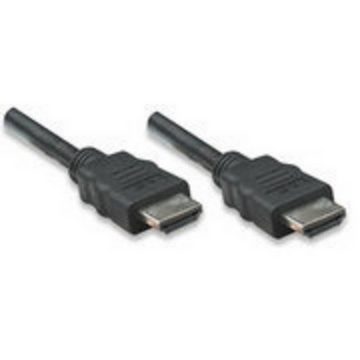 MANHATTAN High Speed HDMI-Kabel HDMI-Stecker an HDMI-Kabel, (3.00 cm), 4K UHD, Audio Return Channel
