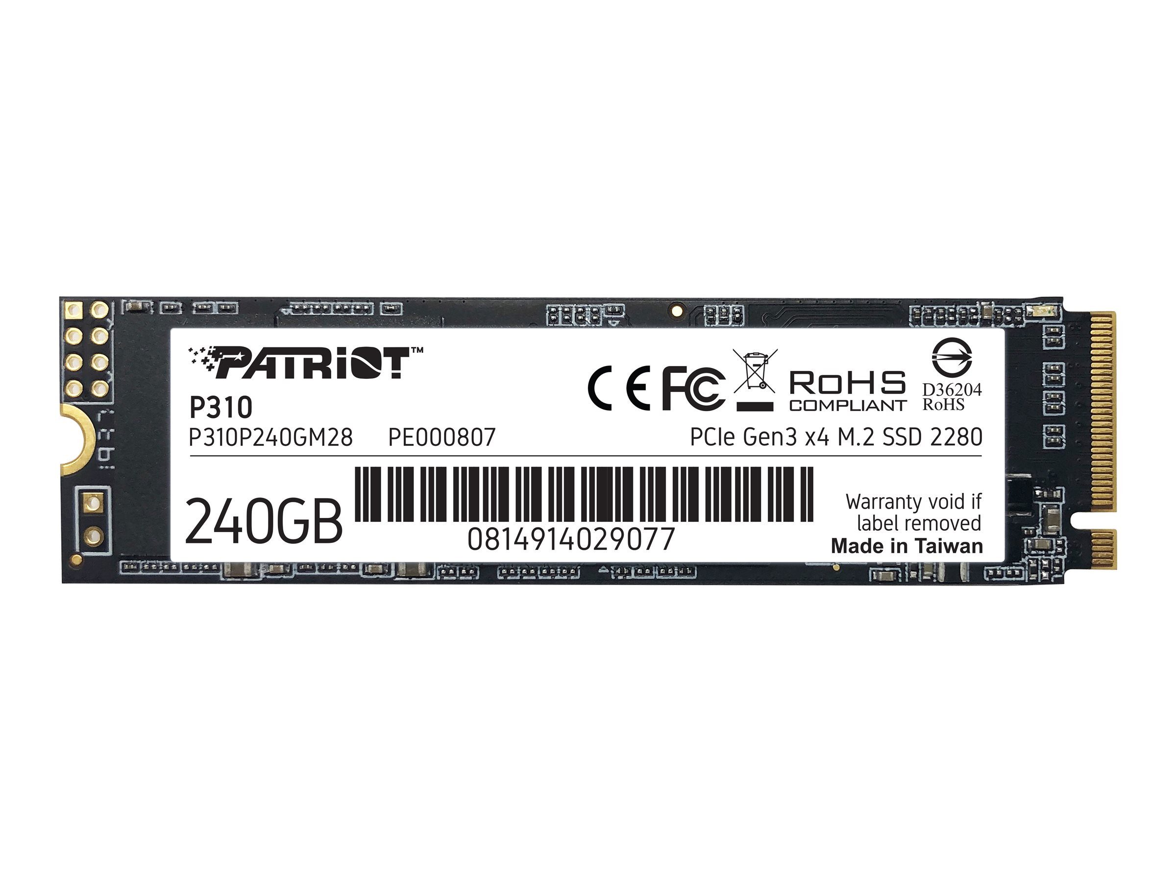 Patriot PATRIOT P310 240GB SSD-Festplatte