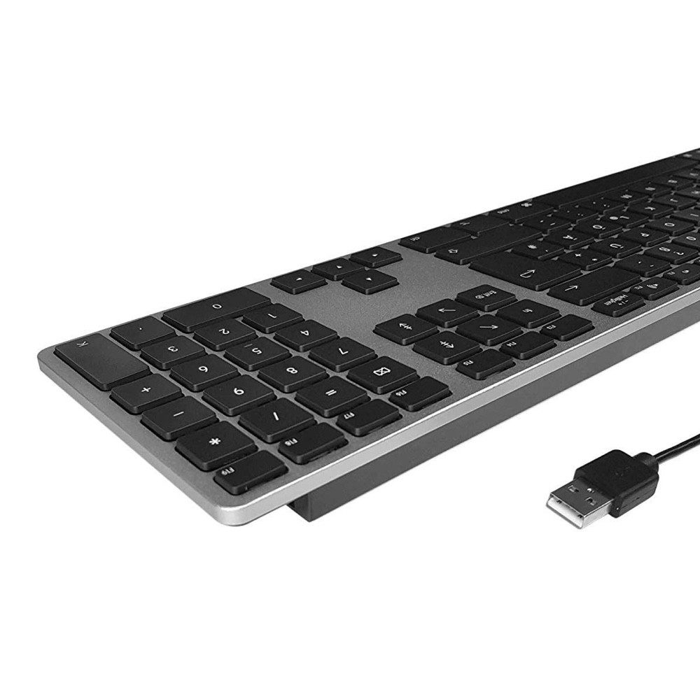 matias Wired Aluminum Keyboard Apple-Tastatur (QWERTZ)