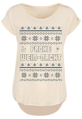 F4NT4STIC T-Shirt Frohe Wein-Nacht Print