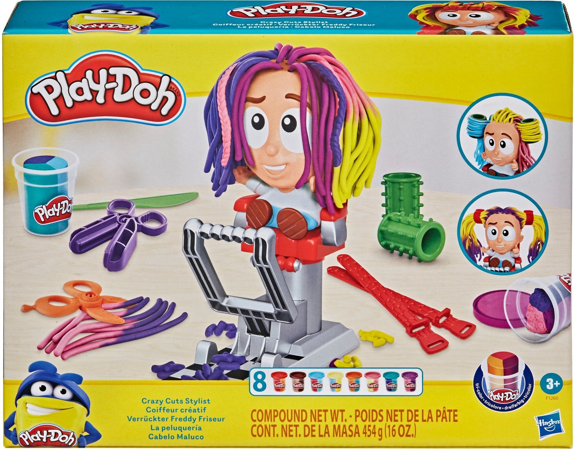 Hasbro Knete »Play-Doh Verrückter Freddy Friseur«