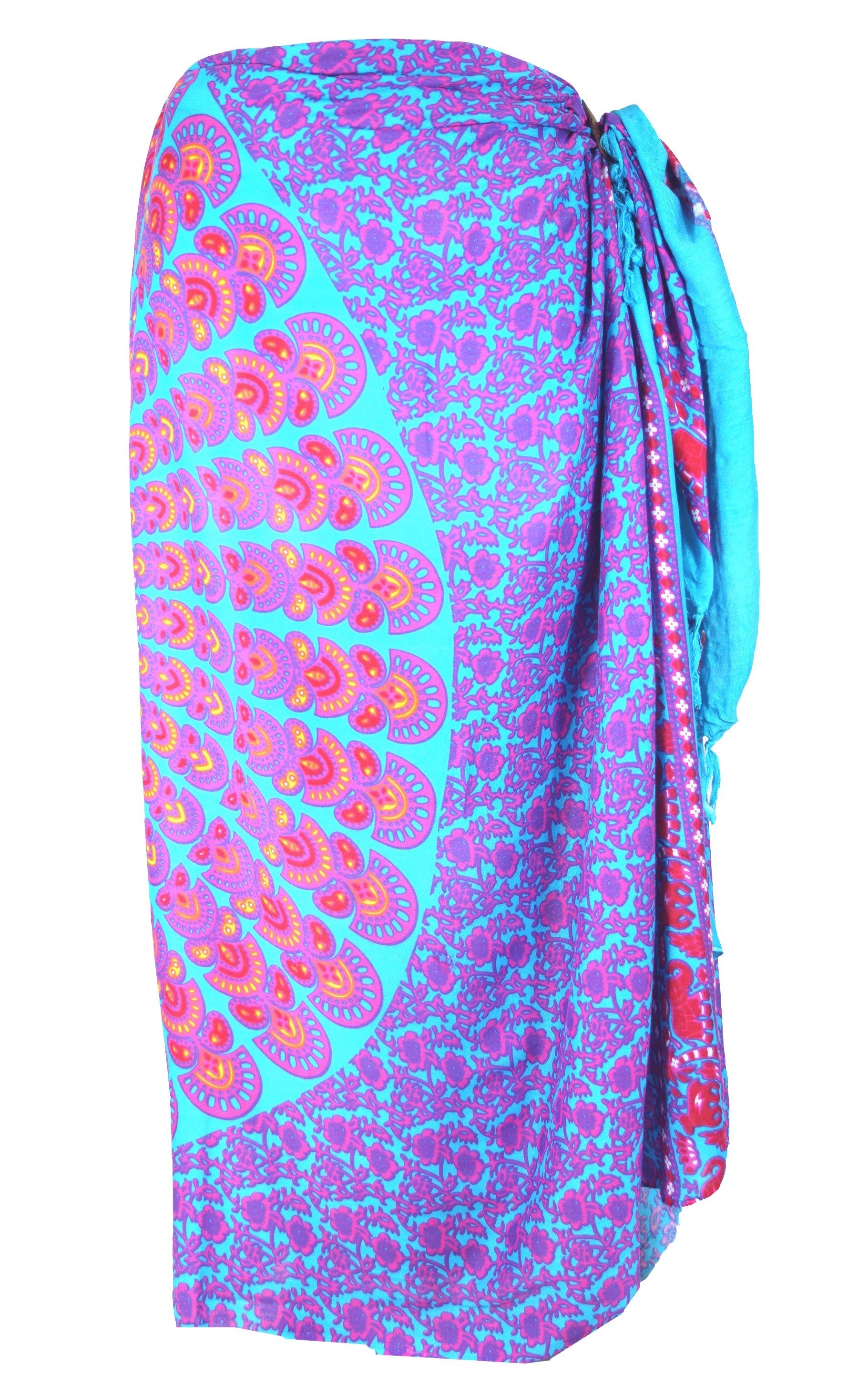Guru-Shop Sarong Bali Sarong, Wandbehang, Wickelrock, Mandala..
