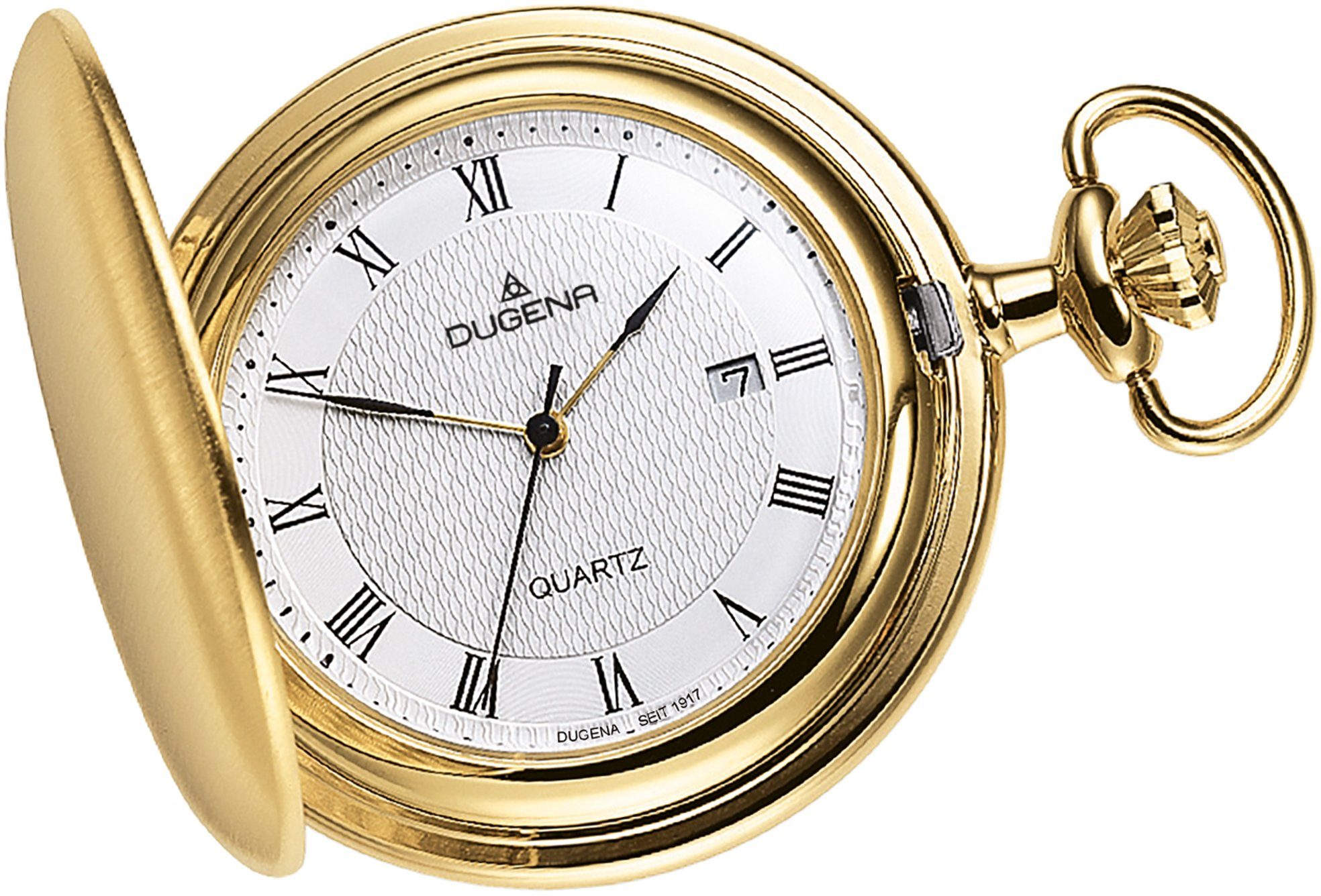 Dugena Taschenuhr Savonette, 4288033-1, (Set, 2-tlg., inklusive Kette) | Taschenuhren