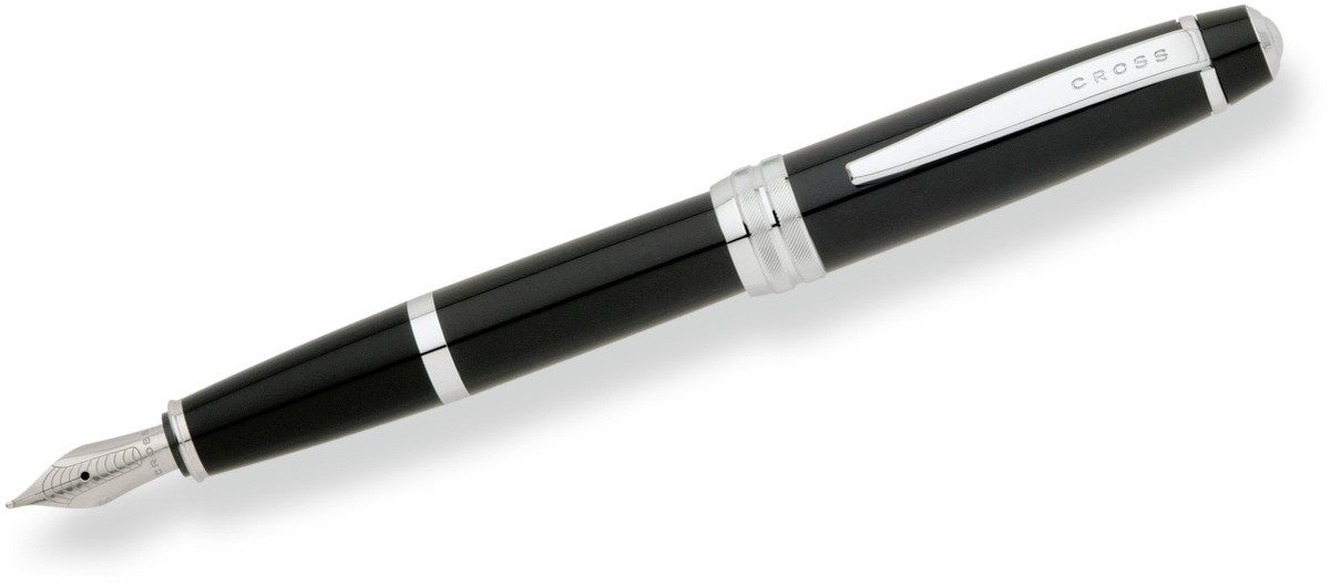 Füllfederhalter Füllhalter Bailey M Schwarz-Lack.