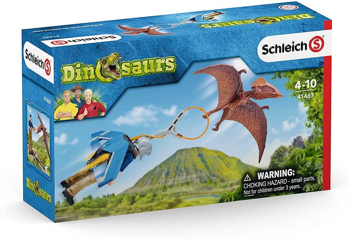 Schleich® Spielwelt Schleich® 41467 Dinosaurs Jetpack Verfolgung