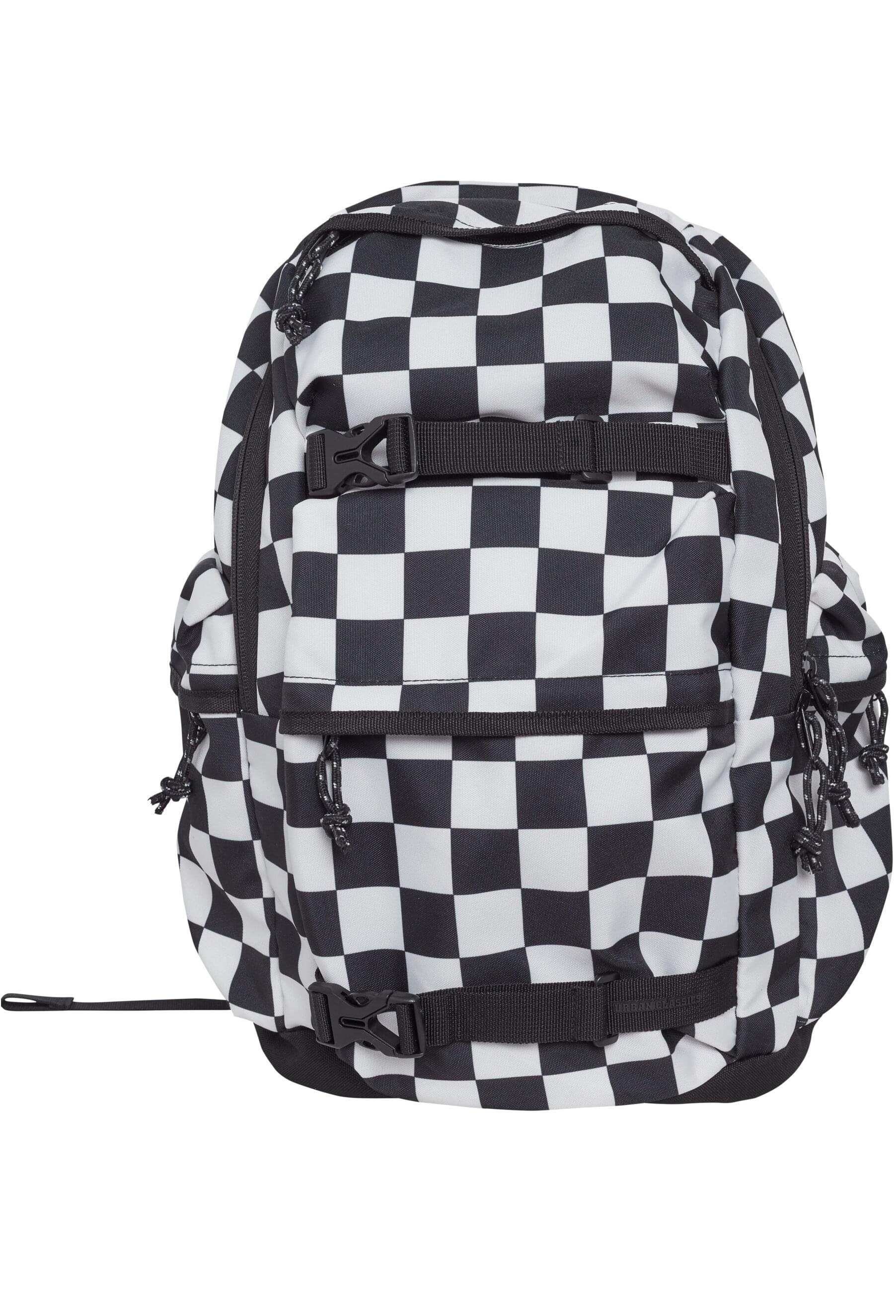 URBAN CLASSICS Rucksack Urban Classics Unisex Backpack Checker black & white