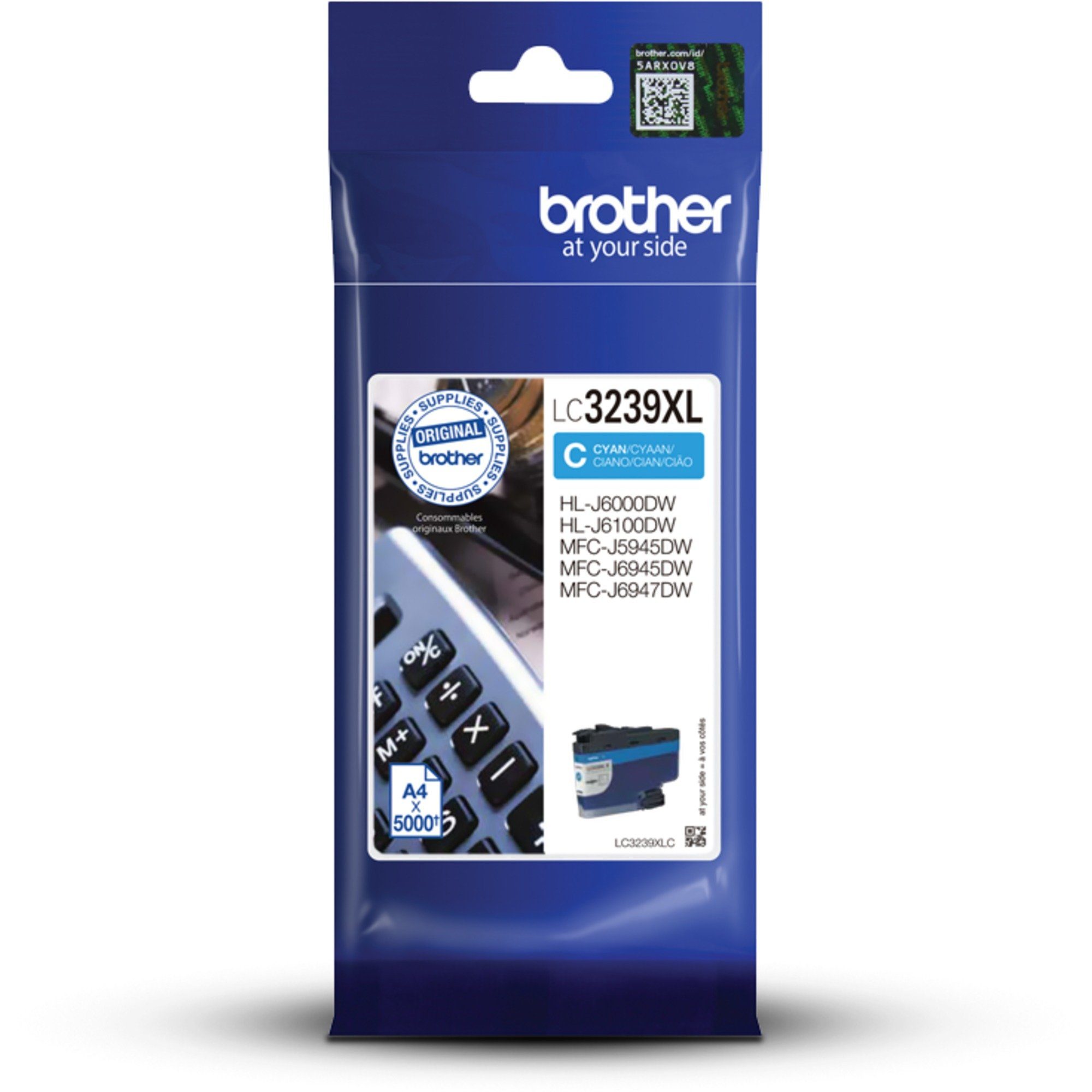 Brother Brother Tinte cyan LC-3239XLC Tintenpatrone