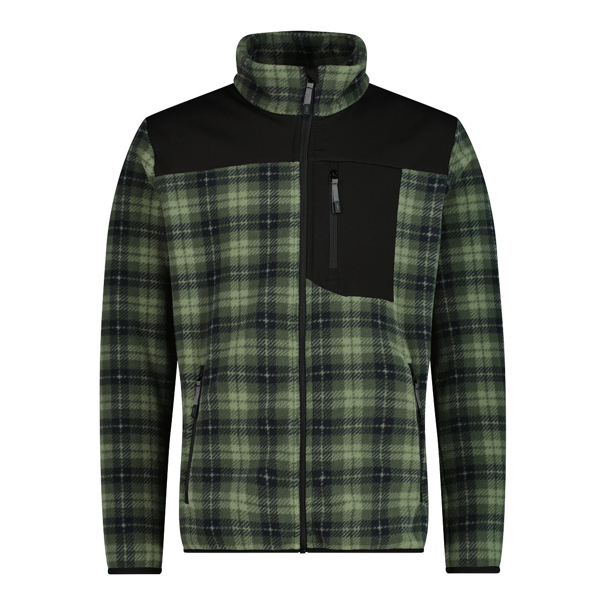 CMP Rollkragenshirt MAN JACKET NERO-ALPINE