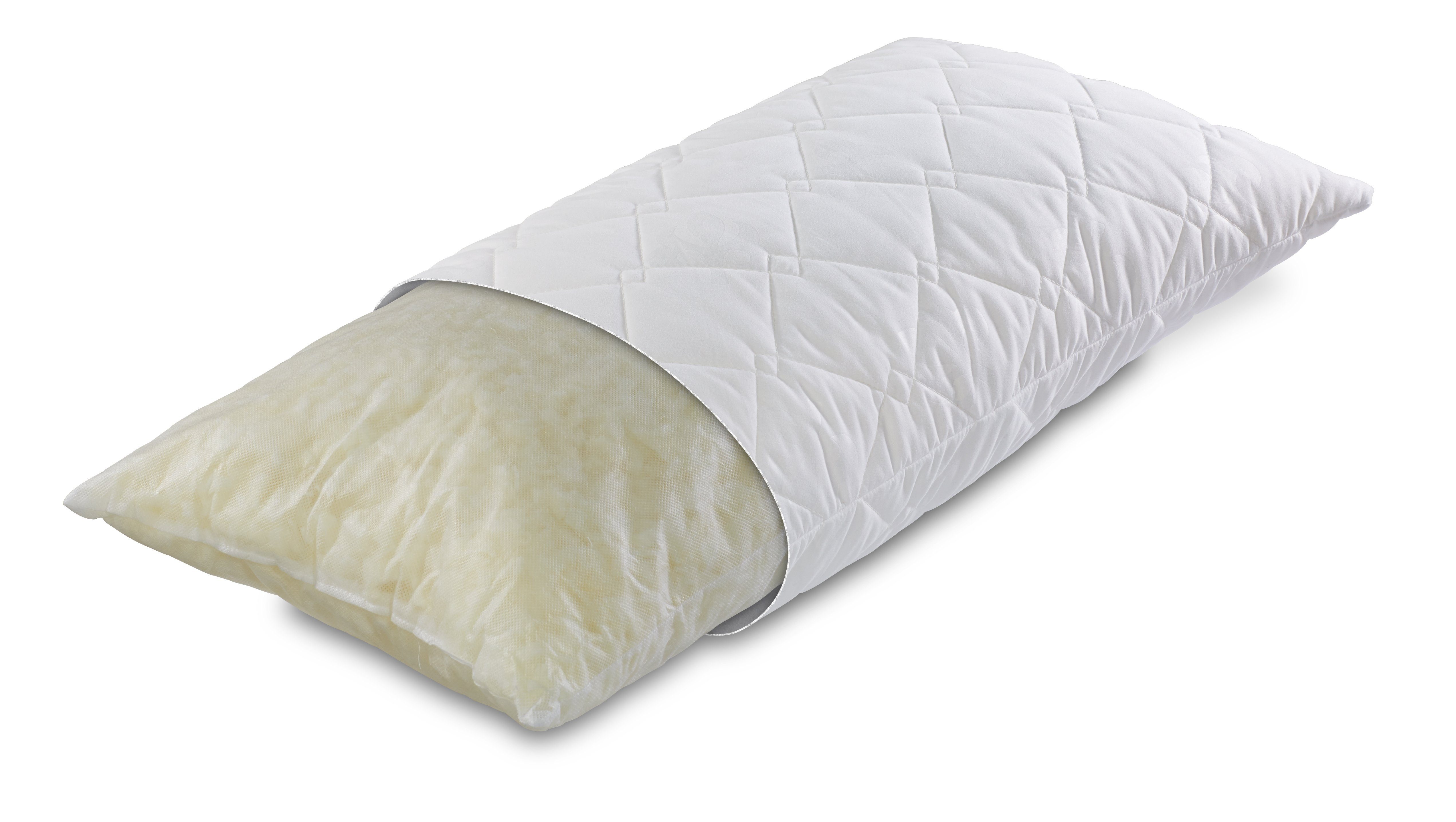Irisette Sale Schlafkissen Kopfkissen Ben, Füllung: Viscoschaumstäbchen mit Memoryeffekt, Seitenschläfer, Rückenschläfer, Bauchschläfer, TopCool Funktionsgewebe für einen schnellen Feuchtigkeitstransport