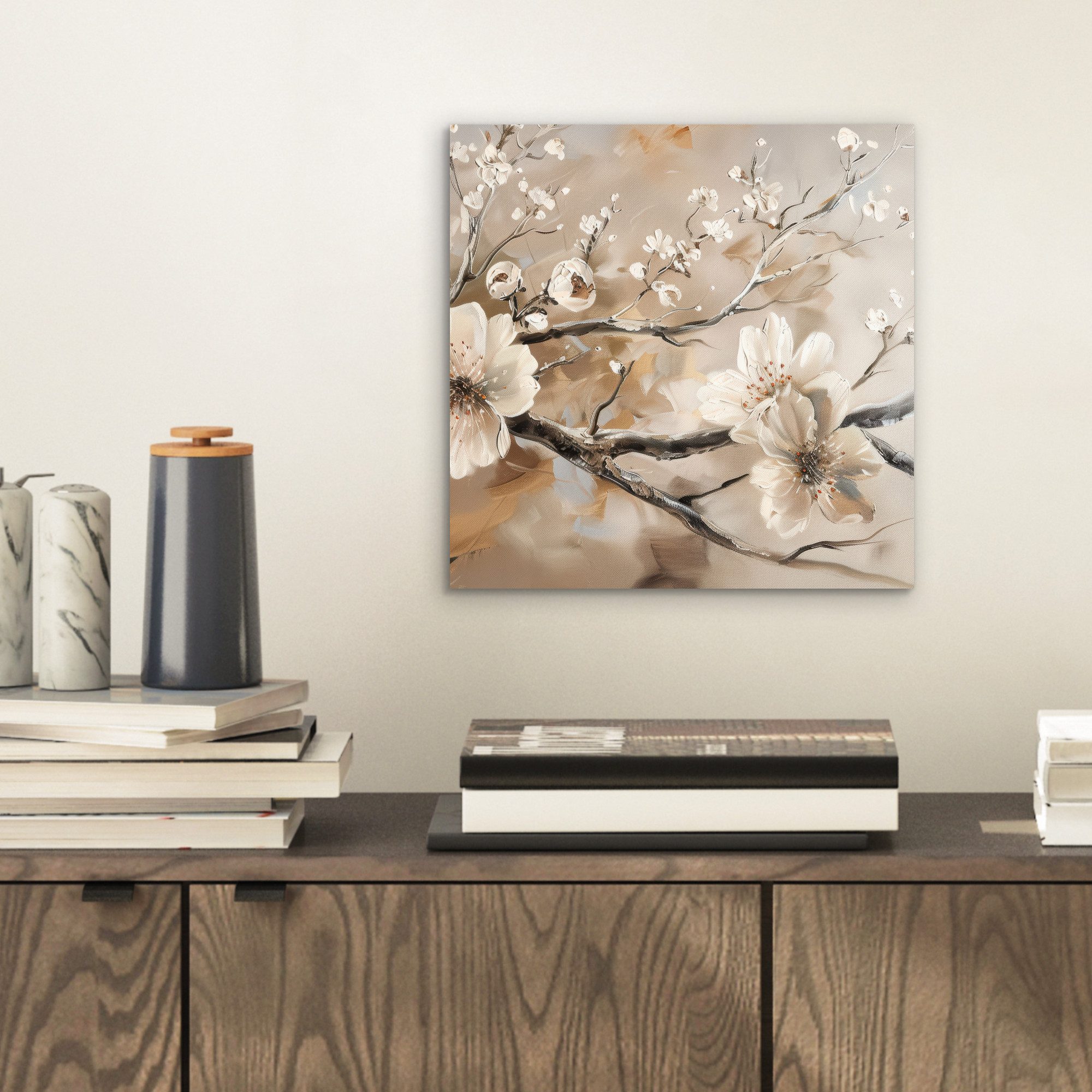 MuchoWow Metallbild Blumen - Natur - günstig online kaufen