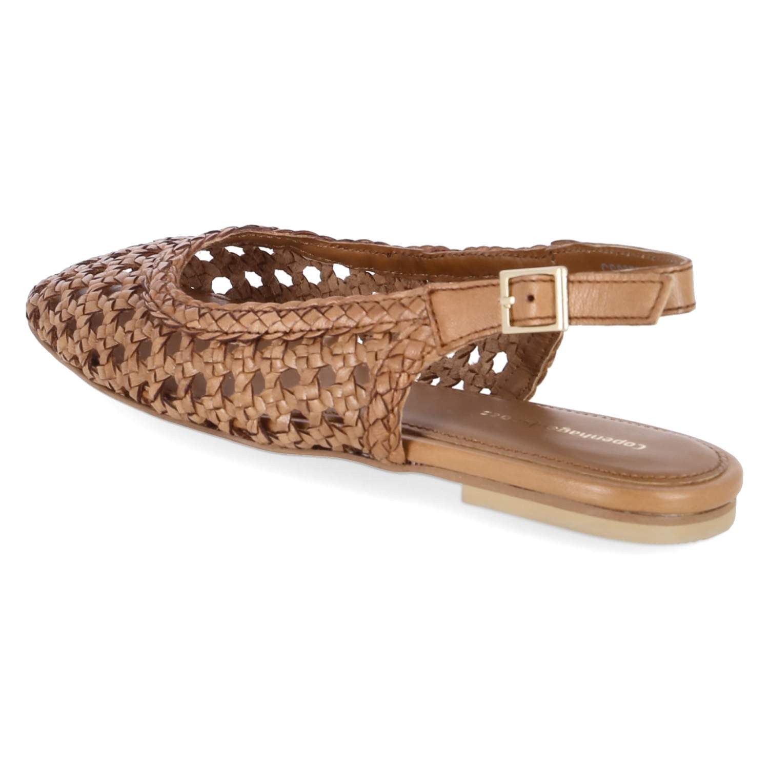 Copenhagen Studios Copenhagen Shoes CS8977-0241 COGNAC Damen Glattleder brown Slingpumps