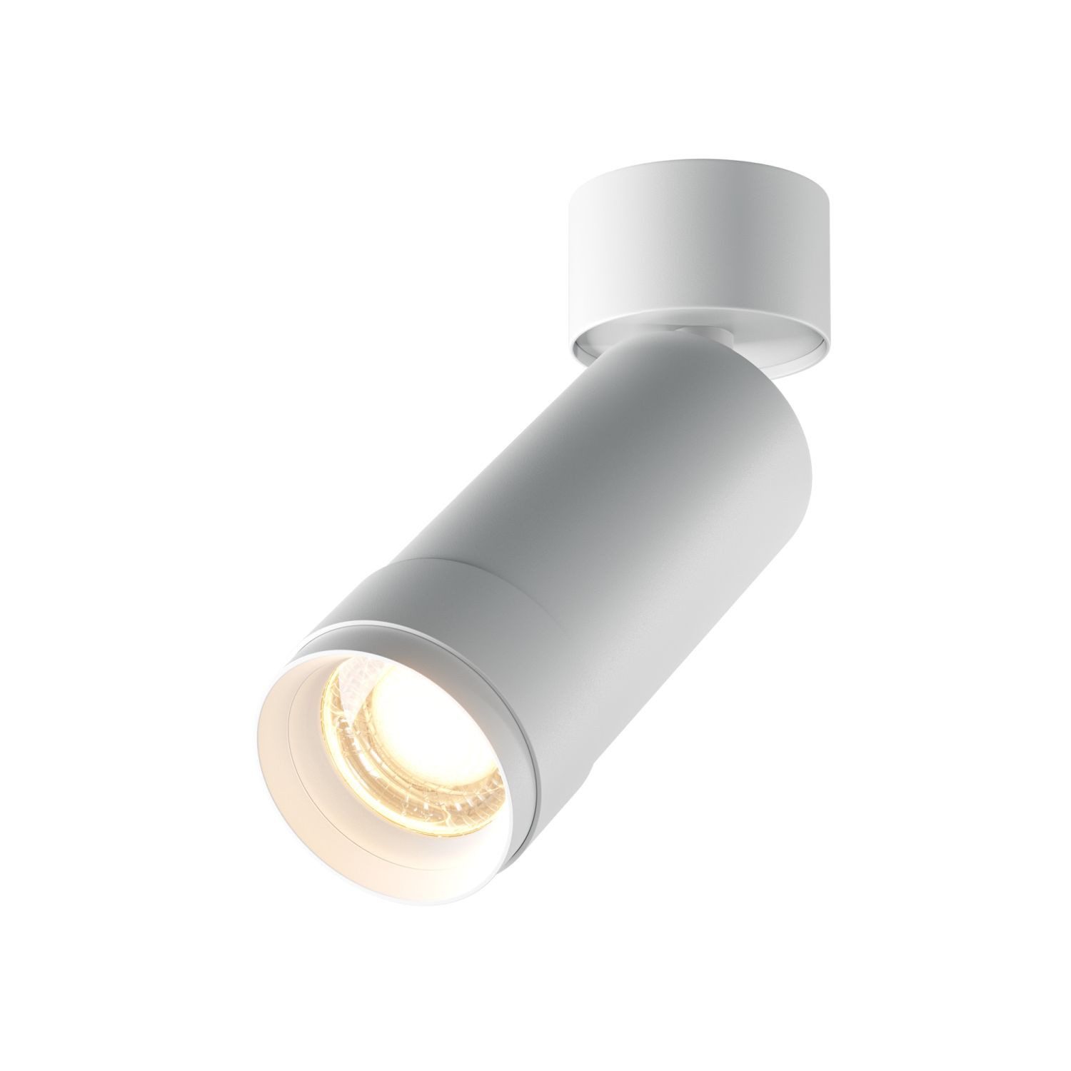 Licht-Erlebnisse Deckenstrahler WINA, LED fest integriert, Warmweiß, LED Aluminium warmweiß 3000 K 790 lm B: 5,2 cm verstellbar Weiß Spot