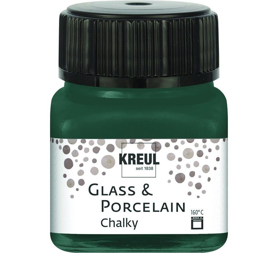Kreul Künstlerstift Kreul Glass & Porcelain Chalky cottage green 20 ml