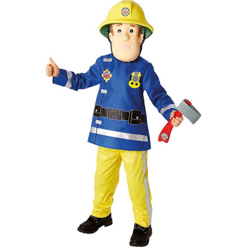 Rubie´s Kostüm »Kostüm Feuerwehrmann Sam Deluxe, 4-tlg.«