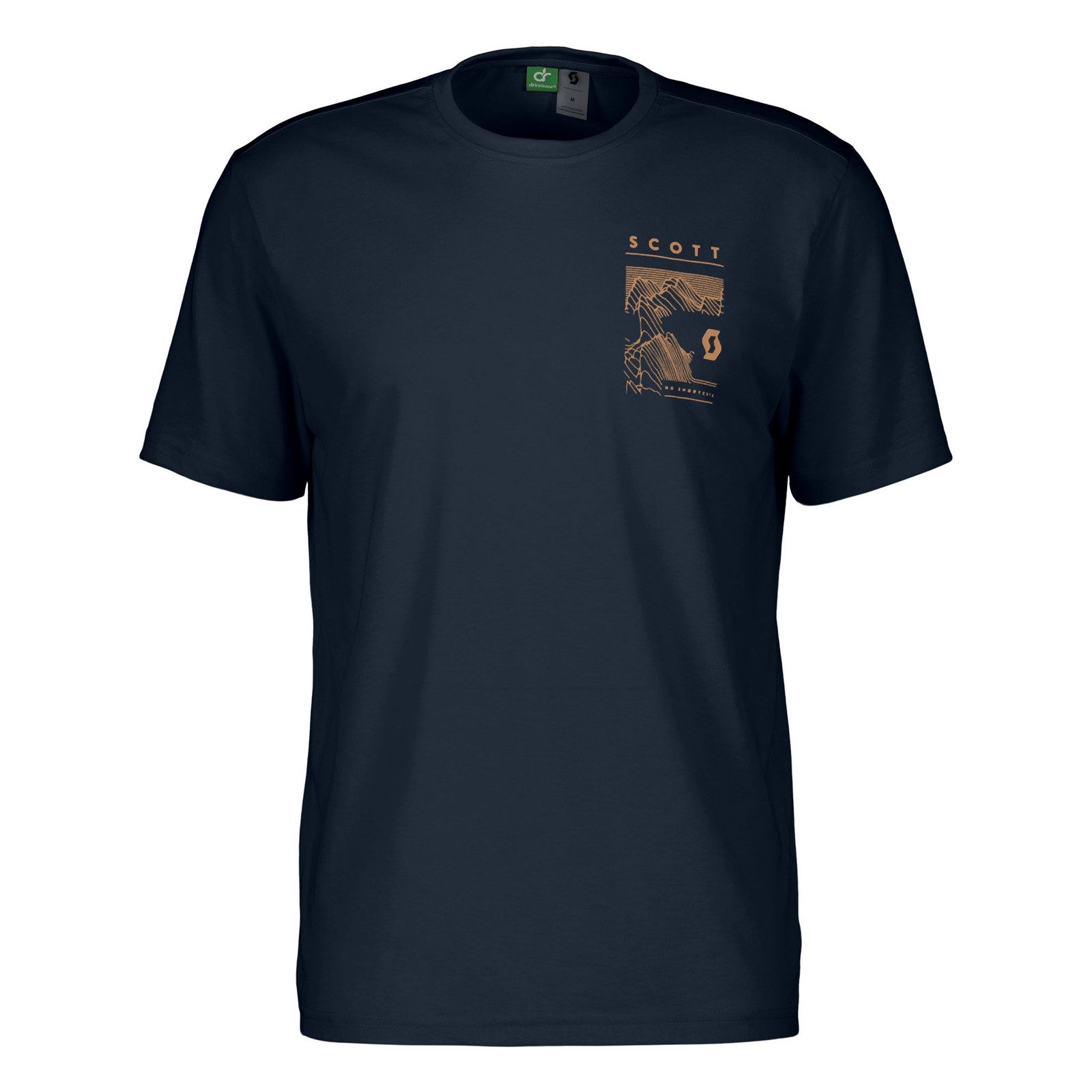 Scott T-Shirt Tee M's Defined DRI mit großem Logoprint