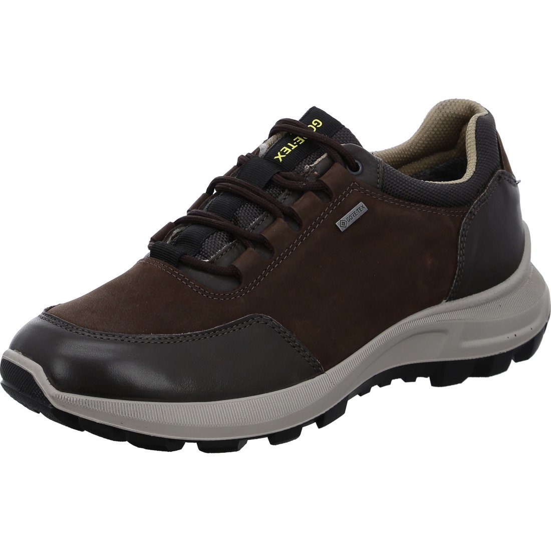 046481 Ara Materialmix Mauro Schuhe, - braun Ara Schnürschuh Schnürschuh