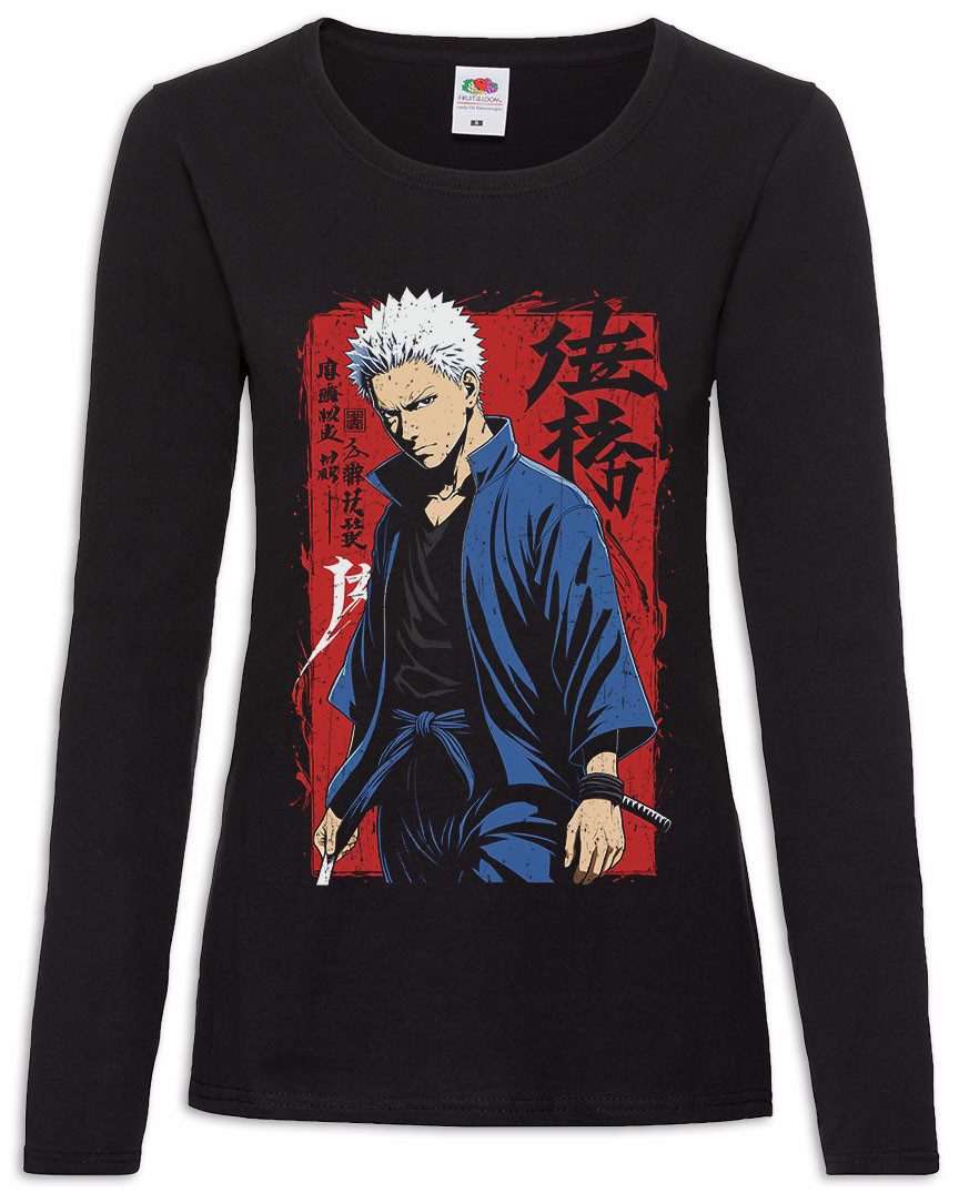 Langarmshirt Jujutsu Anime Damen Langarmshirt Yuji Itadori Gojo Kaisen Satoru