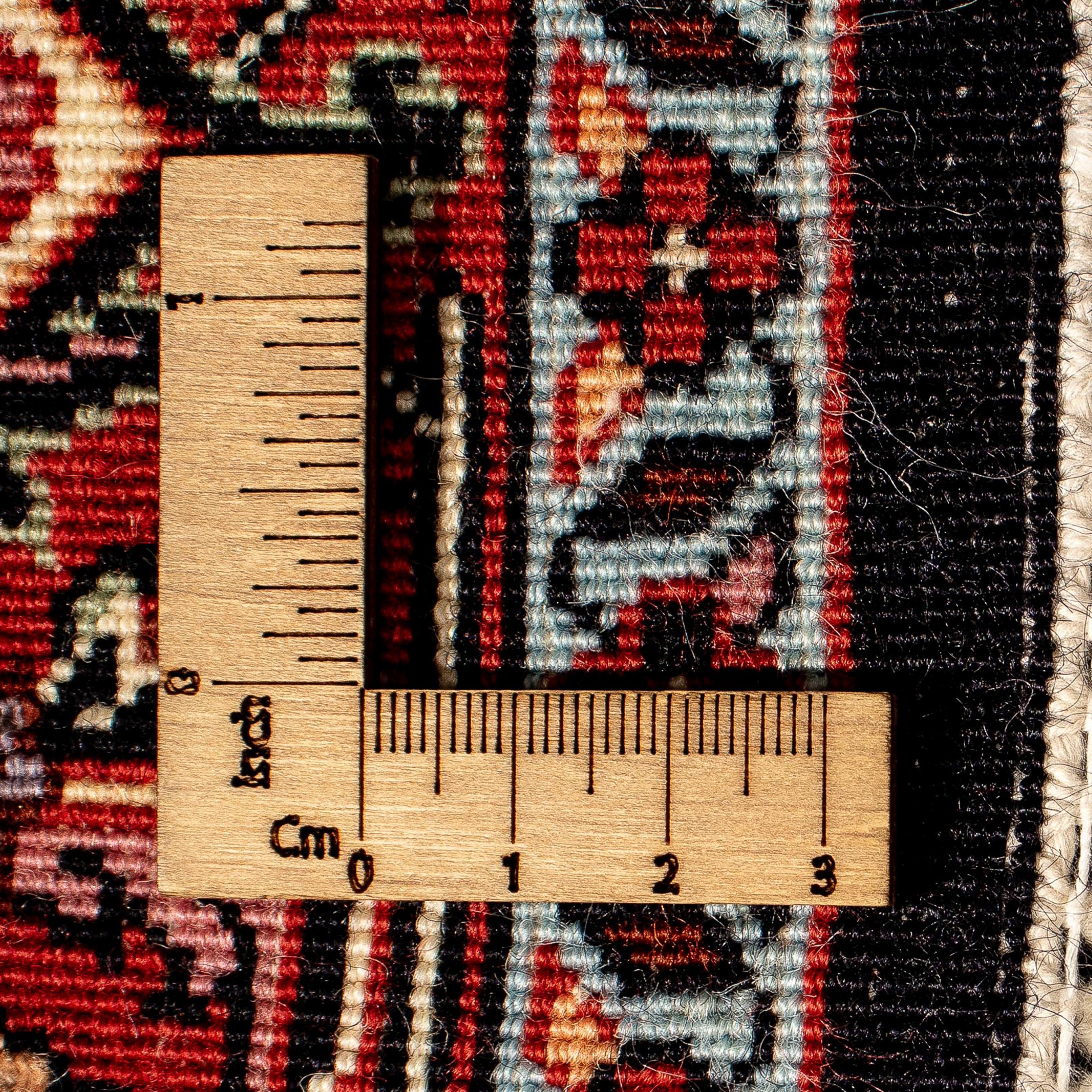 Orientteppich Perser - 316 Zertifikat Bidjar mm, Höhe: 81 Einzelstück rechteckig, 15 - x mehrfarbig, morgenland, Wohnzimmer, mit Handgeknüpft, cm 