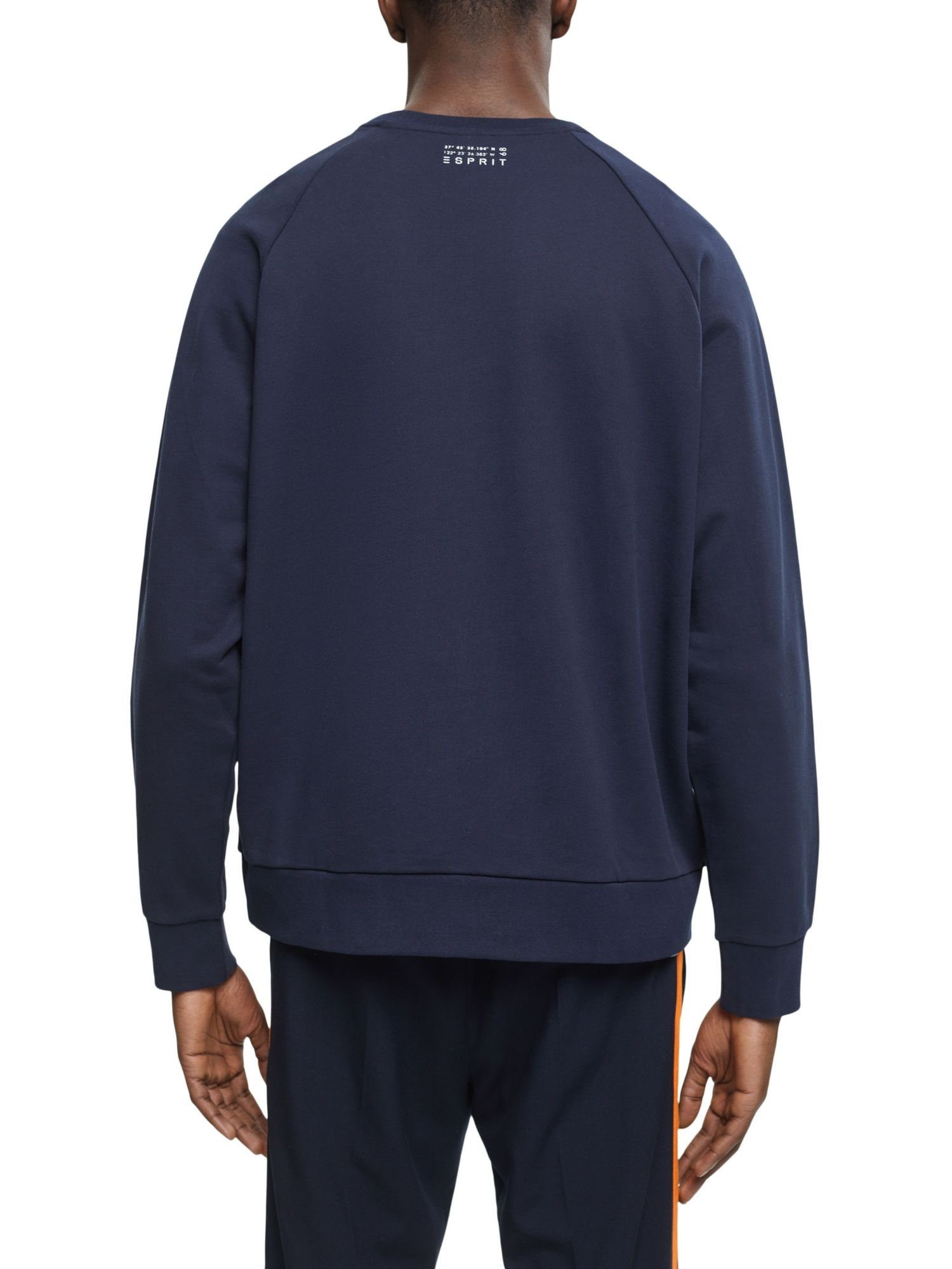 NAVY Sweatshirt aus im Fit Collection Sweatshirt Esprit Relaxed Baumwolle (1-tlg)