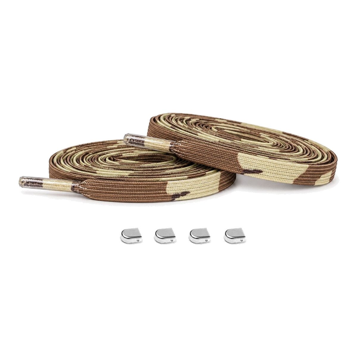 Basicwear Germany Schnürsenkel Elastische Schnürsenkel mit Clips
