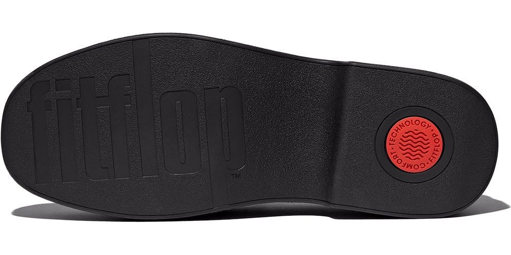 Fitflop F-Luma Chunky-Snaffle Box-Leather D/Wedge Loafers Sneaker