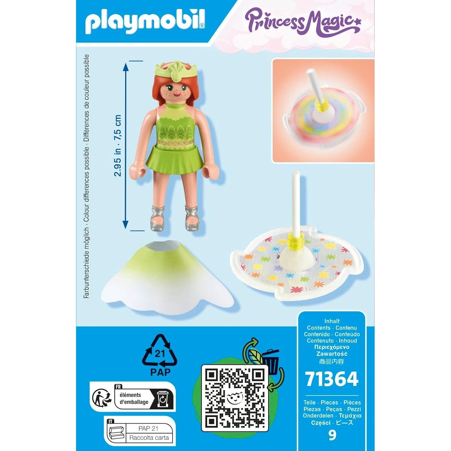 Playmobil® 71364 Himmlischer Regenbogenkreisel mit Prinzessin Konstruktions-Spielset – Bild 5 von 5