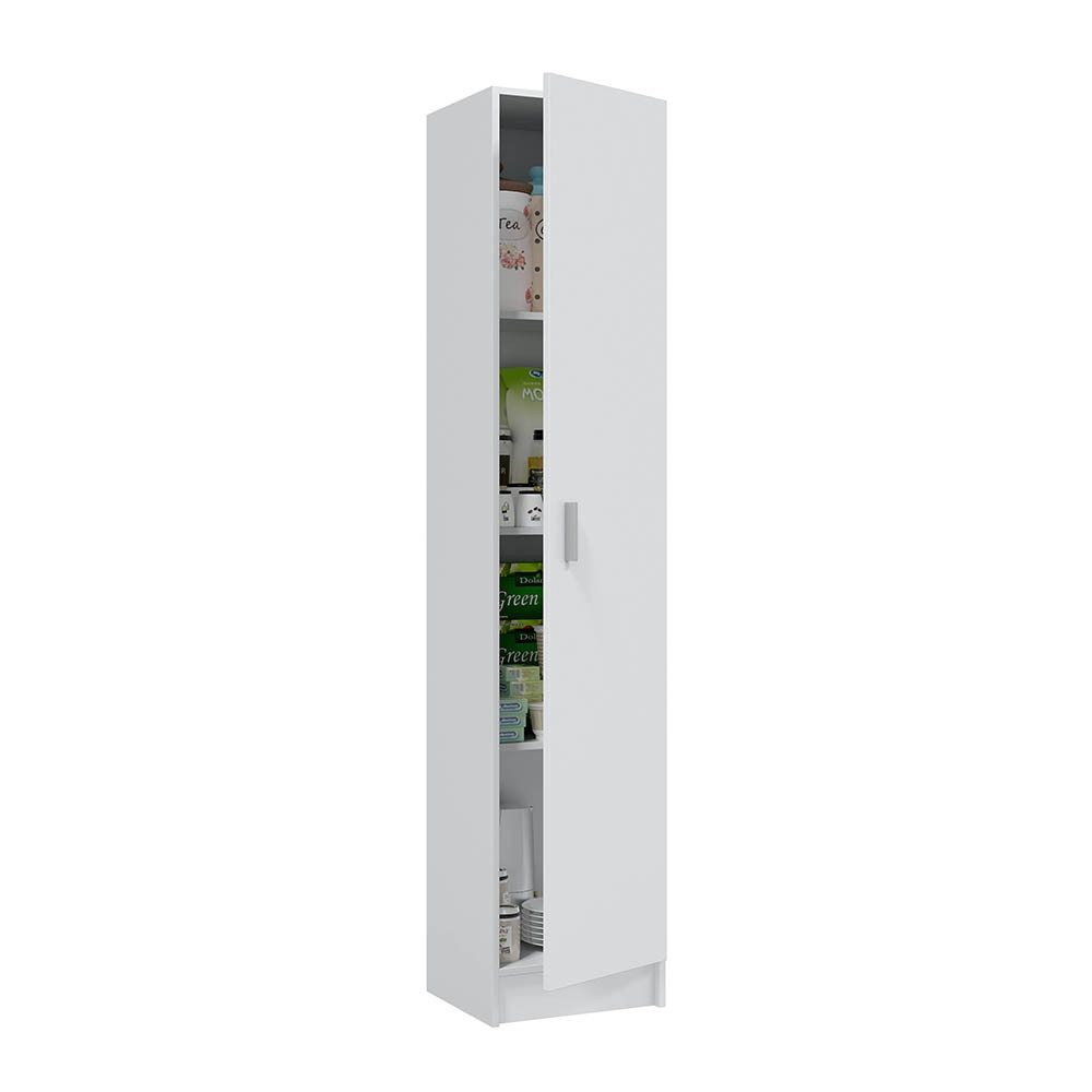 FORES HABITAT Mehrzweckschrank in Weiß - 37x180x37 (BxHxT)