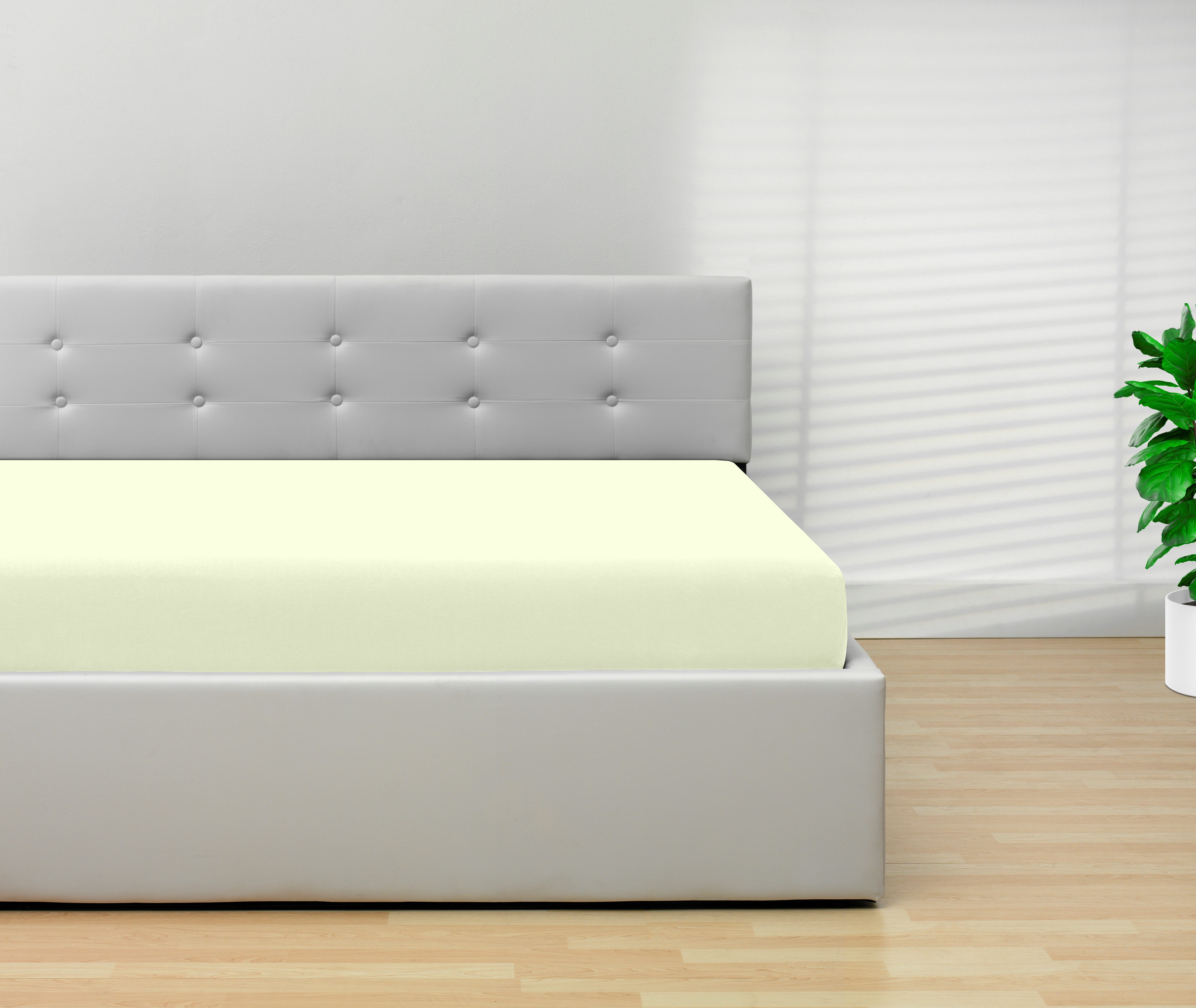 Camry Spannbettlaken CLASSIC, Jersey Baumwolle, Gummizug: rundum, viele Far günstig online kaufen