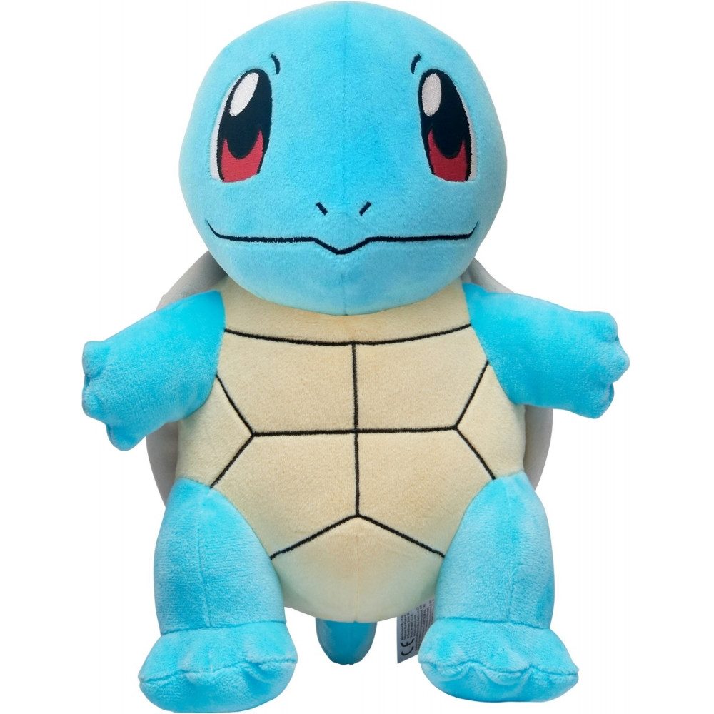 Jazwares Plüschfigur Jazwares Schiggy Plüsch 30cm - Pokémon Plüschfigur (Bezaubernder Schiggy Plüsch)