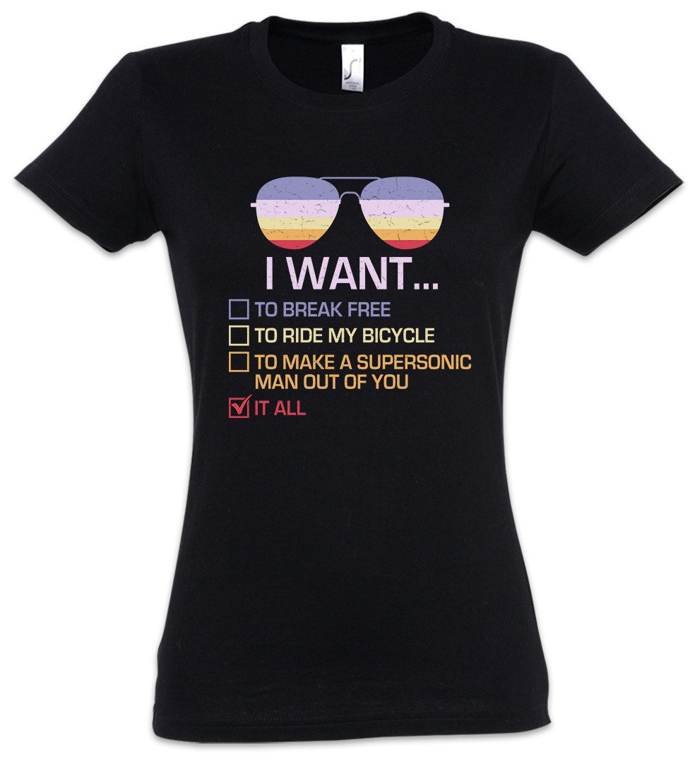 Urban Backwoods Print-Shirt I Want To günstig online kaufen