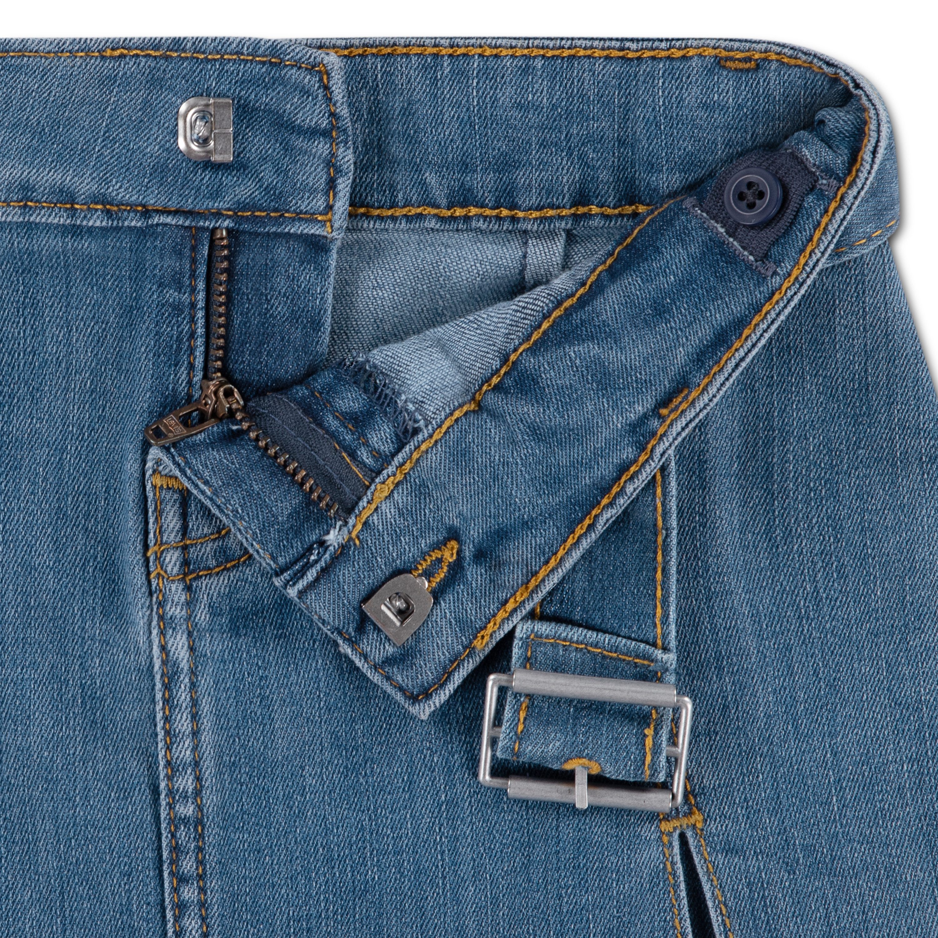 Levi's® Kids Skort LVG PLEATED SKORT W BELT Denim-Rock-Shorts mit Jeans-Gürtel / für Girls