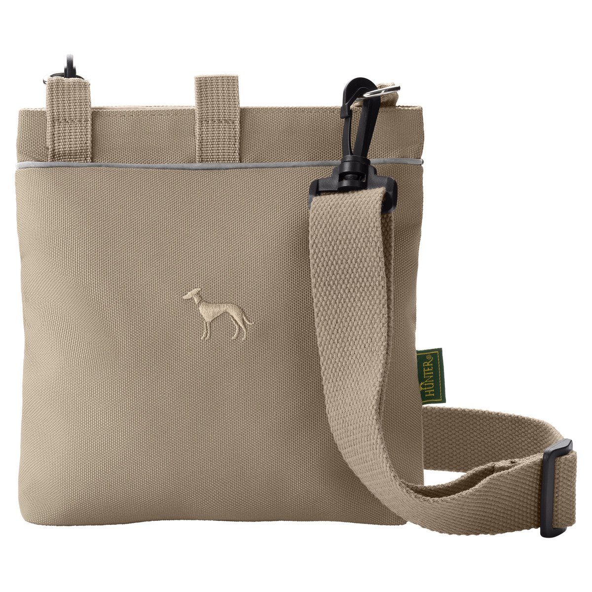 Hunter Tierbedarf Leckerlibeutel Umhänge-Snackbeutel Alva beige