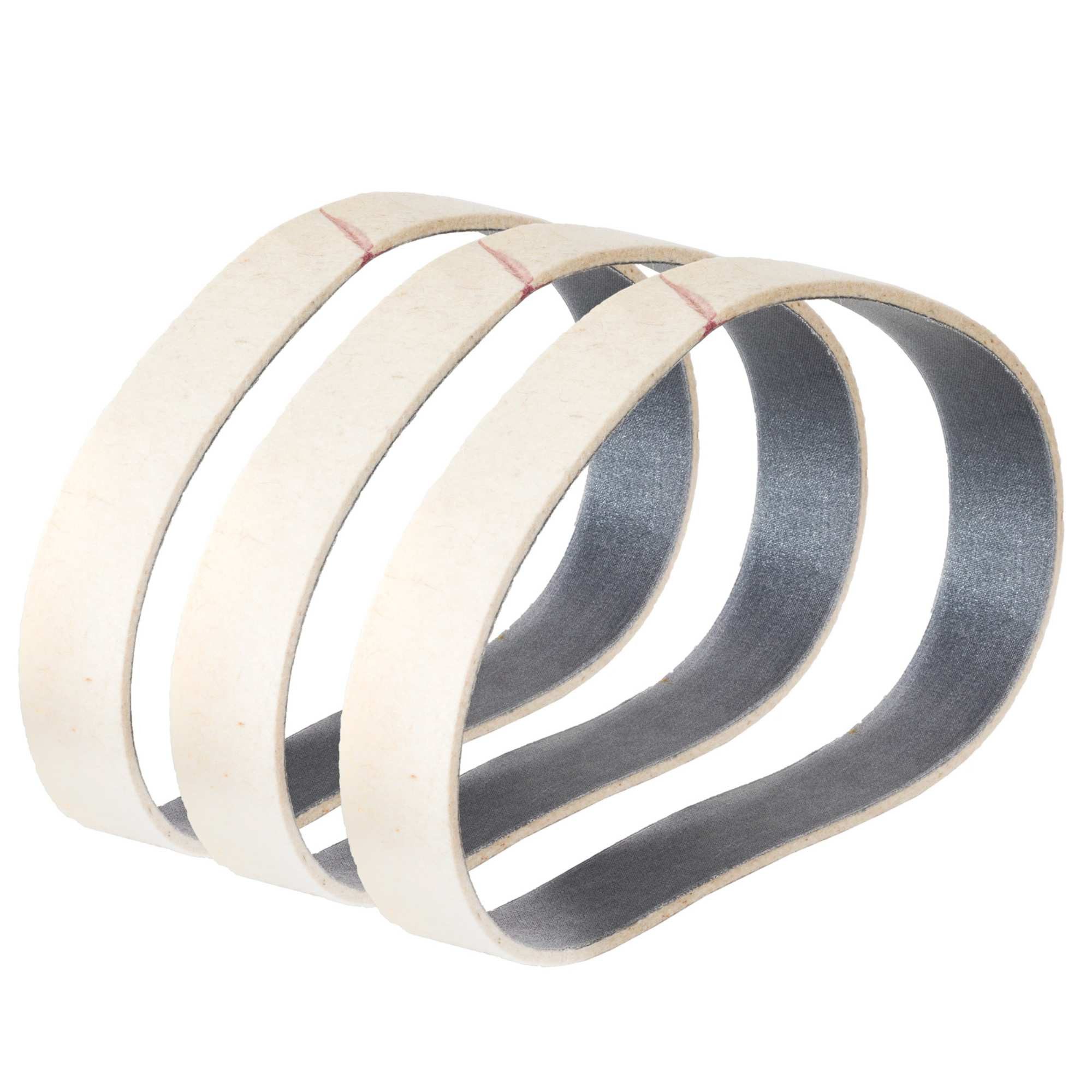 Score Schleifwerkzeuge Schleifpapier 3er Pack Vliesbänder / Vlies-Schleifbänder, 50 x 1020 mm, (Vlies, 3 St)