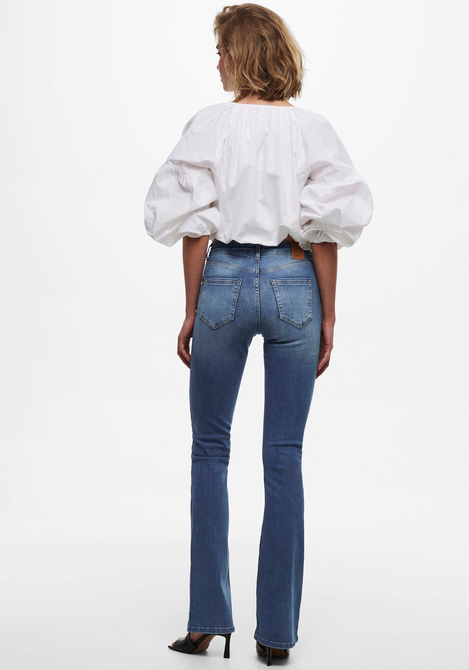 ONLBLUSH ONLY FLARED LIFE Bootcut-Jeans