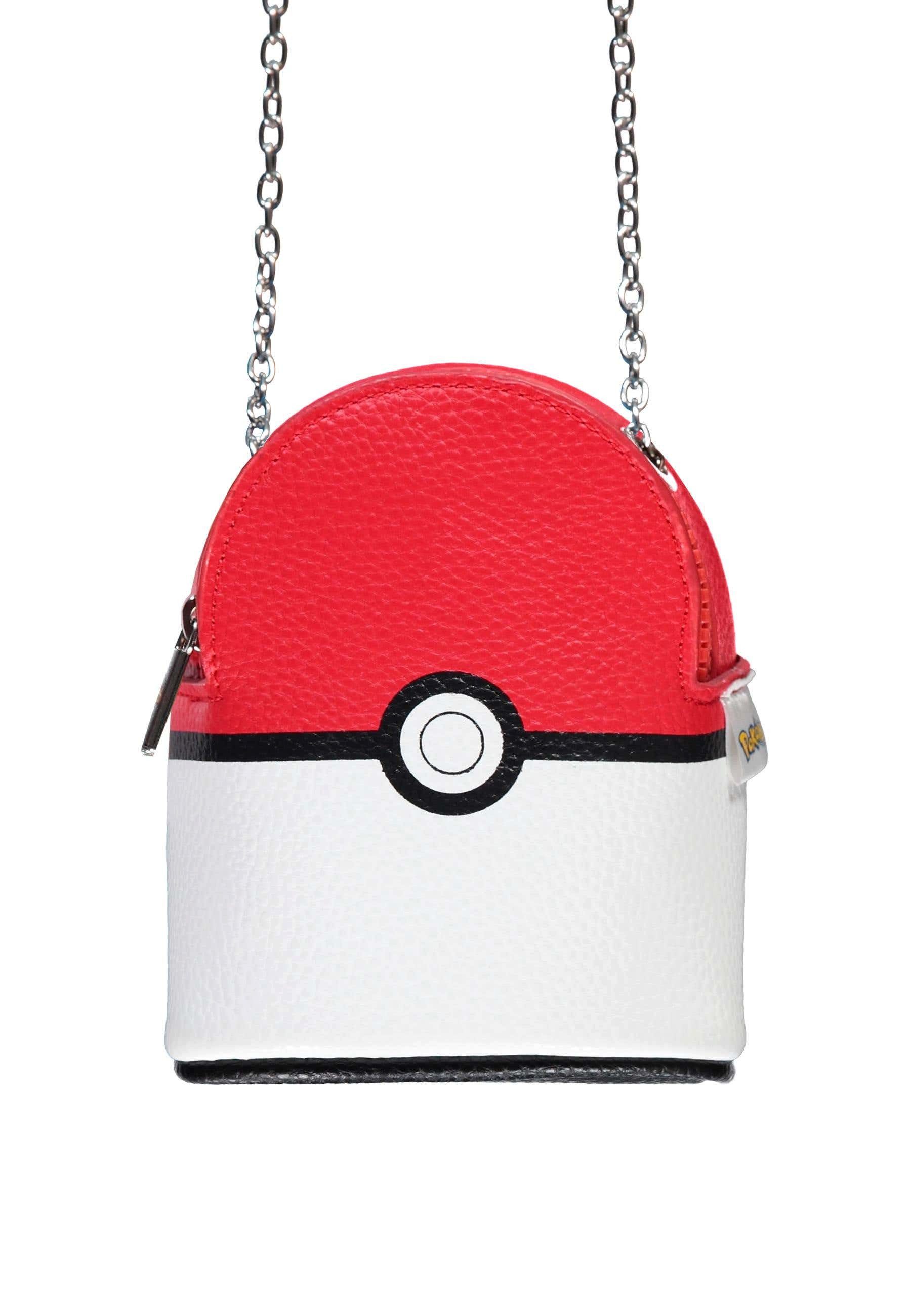 POKÉMON Schultertasche Pokéball Micro Bag, Kunstleder Handtasche