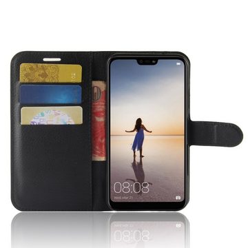 CoverKingz Handyhülle Hülle für Huawei P20 Lite Handyhülle Flip Case Schutzhülle Cover