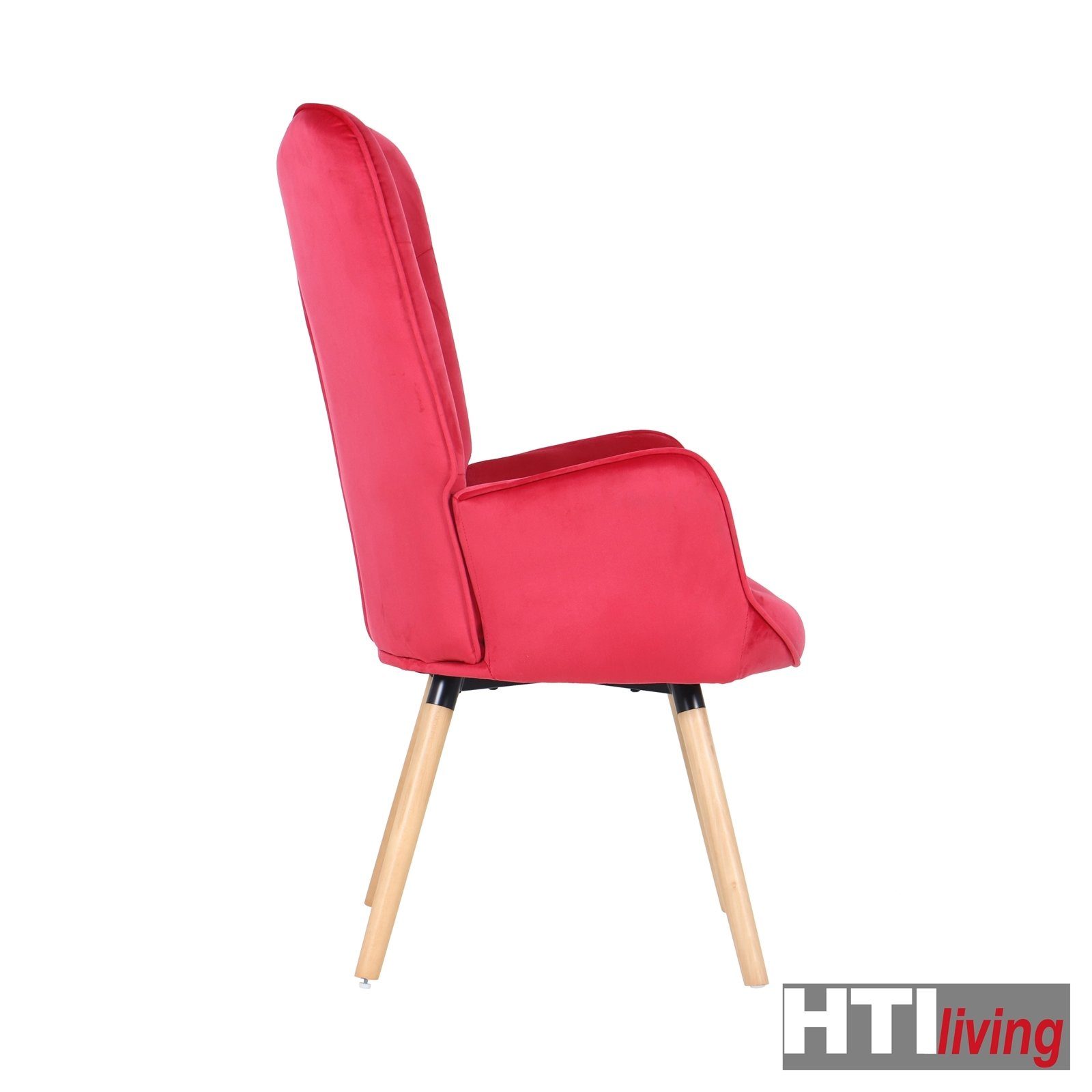 HTI-Living Cassidy | Rot Loungesessel Loungesessel Rot