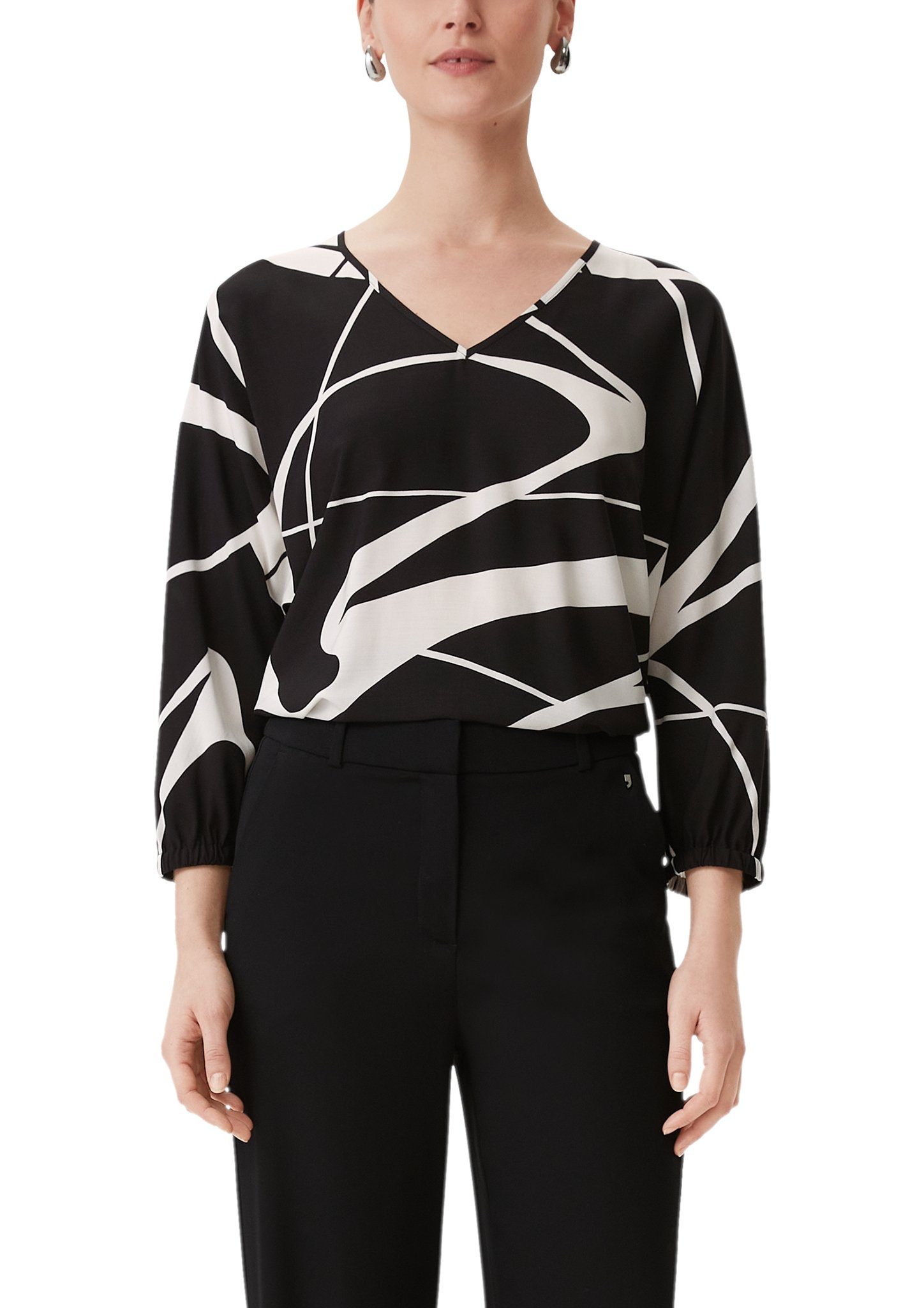 Druckbluse