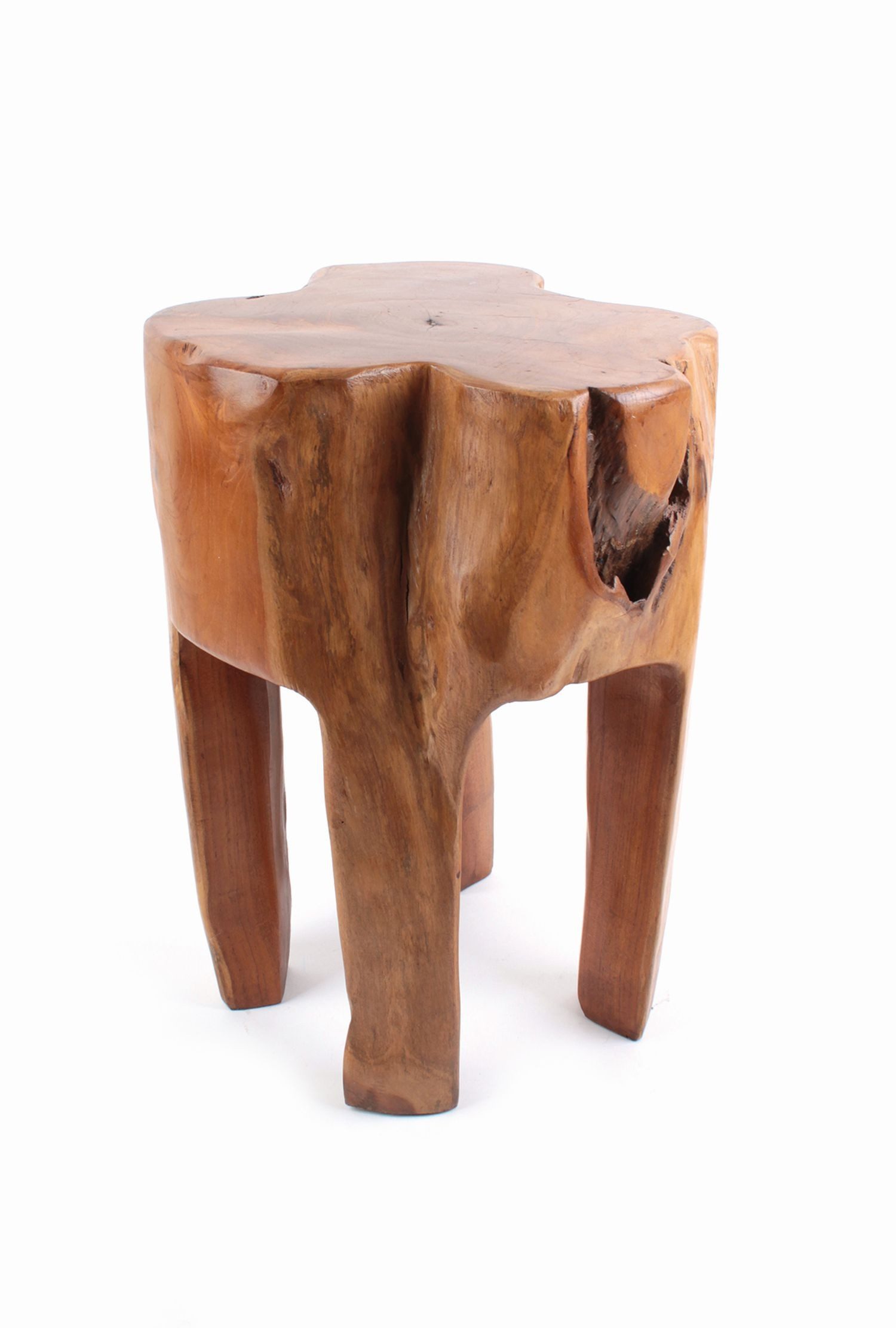 El Puente Sitzhocker Hocker/Beistelltisch, Handmade, Fair Trade