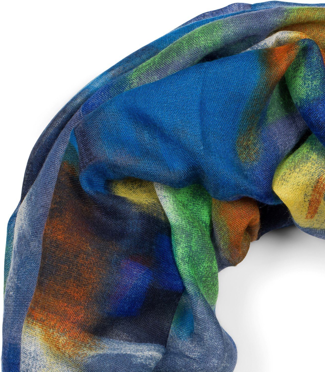 styleBREAKER Loop Loop Schal mit buntem günstig online kaufen