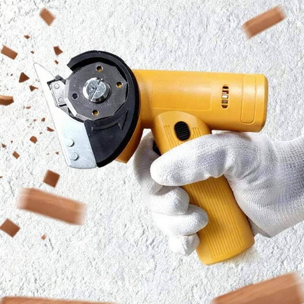 SSY Kreisschneider Elektrischer Stoffschneider, (Packung, Vielseitig einsetzbar), Präzises und sauberes Schneiden