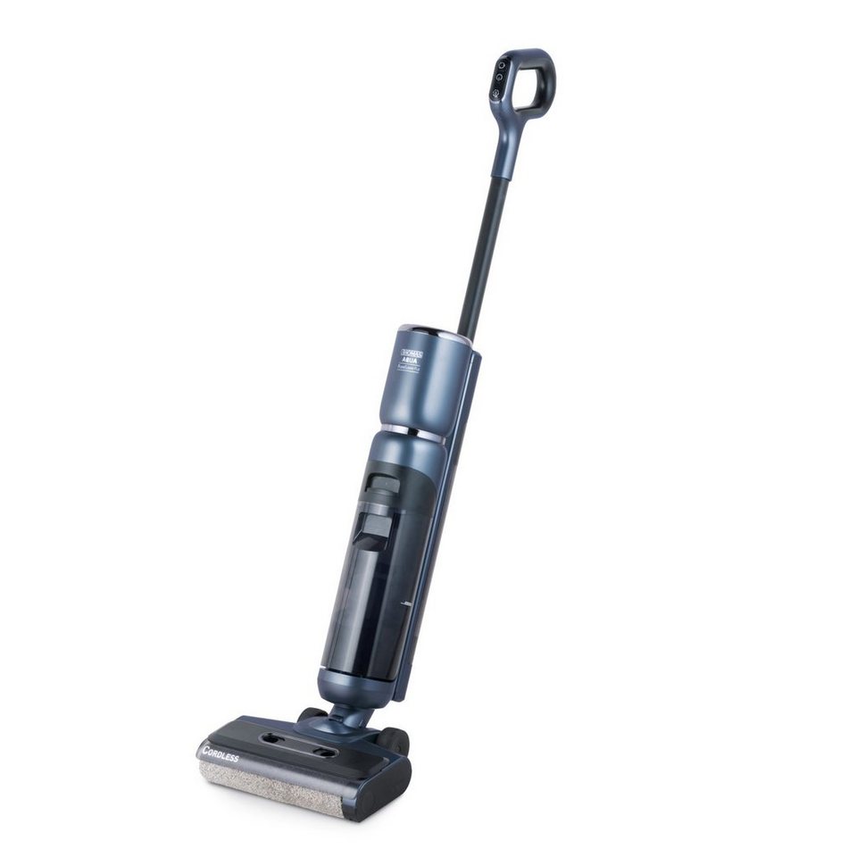 Thomas Akku-Saugwischer AQUA FloorCleaner Cordless Plus, 150,00 W, beutellos,  35 Min. Akkulaufzeit, zusätzliche Reinigungsrolle