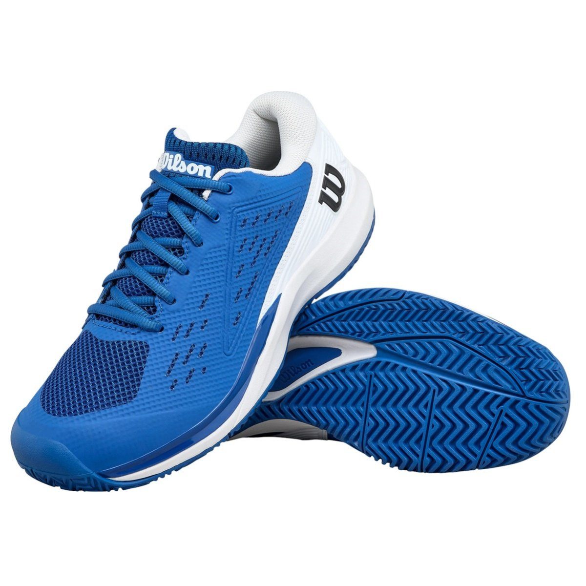 Wilson Rush Pro Ace V Allcourt (2E/weit) blau/weiss Herren Tennisschuh günstig online kaufen