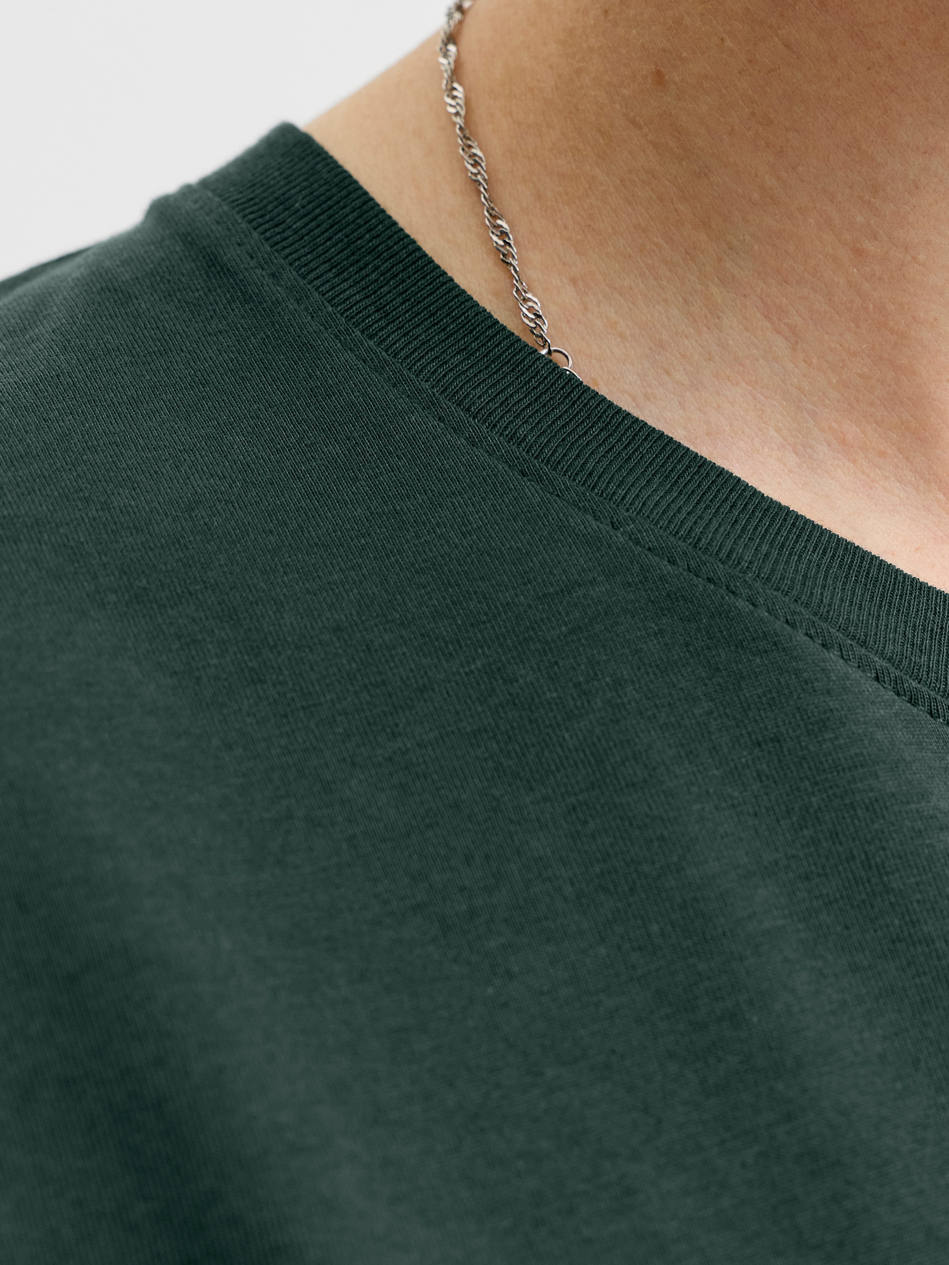 Jack & Jones Rundhalsshirt JJEORGANIC BASIC TEE SS O-NECK NOOS Baumwolle, regular fit