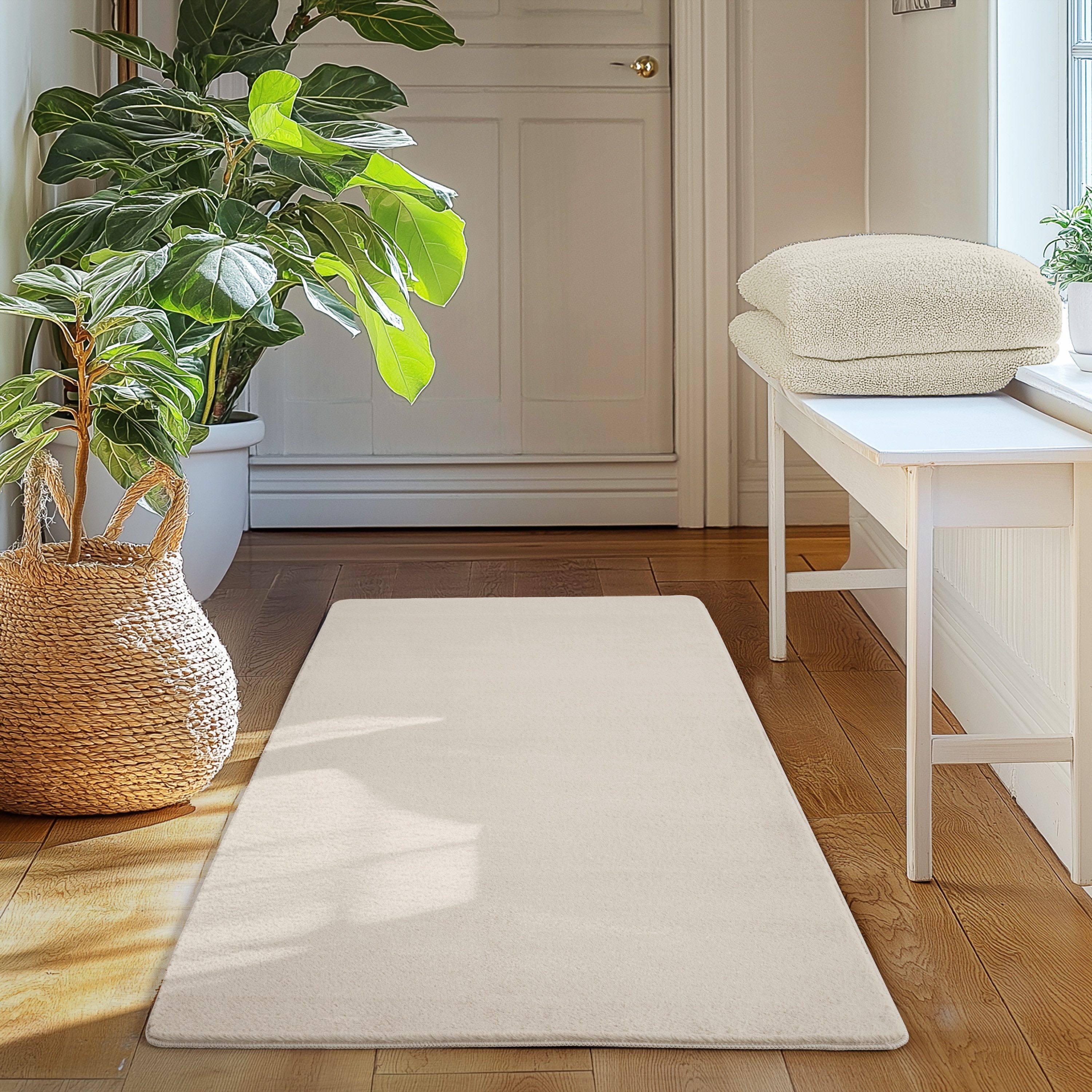 SIMPEX24 Teppich Unicolor - Einfarbig, Läufer, Höhe: 11 mm, Perfekt geeigne günstig online kaufen