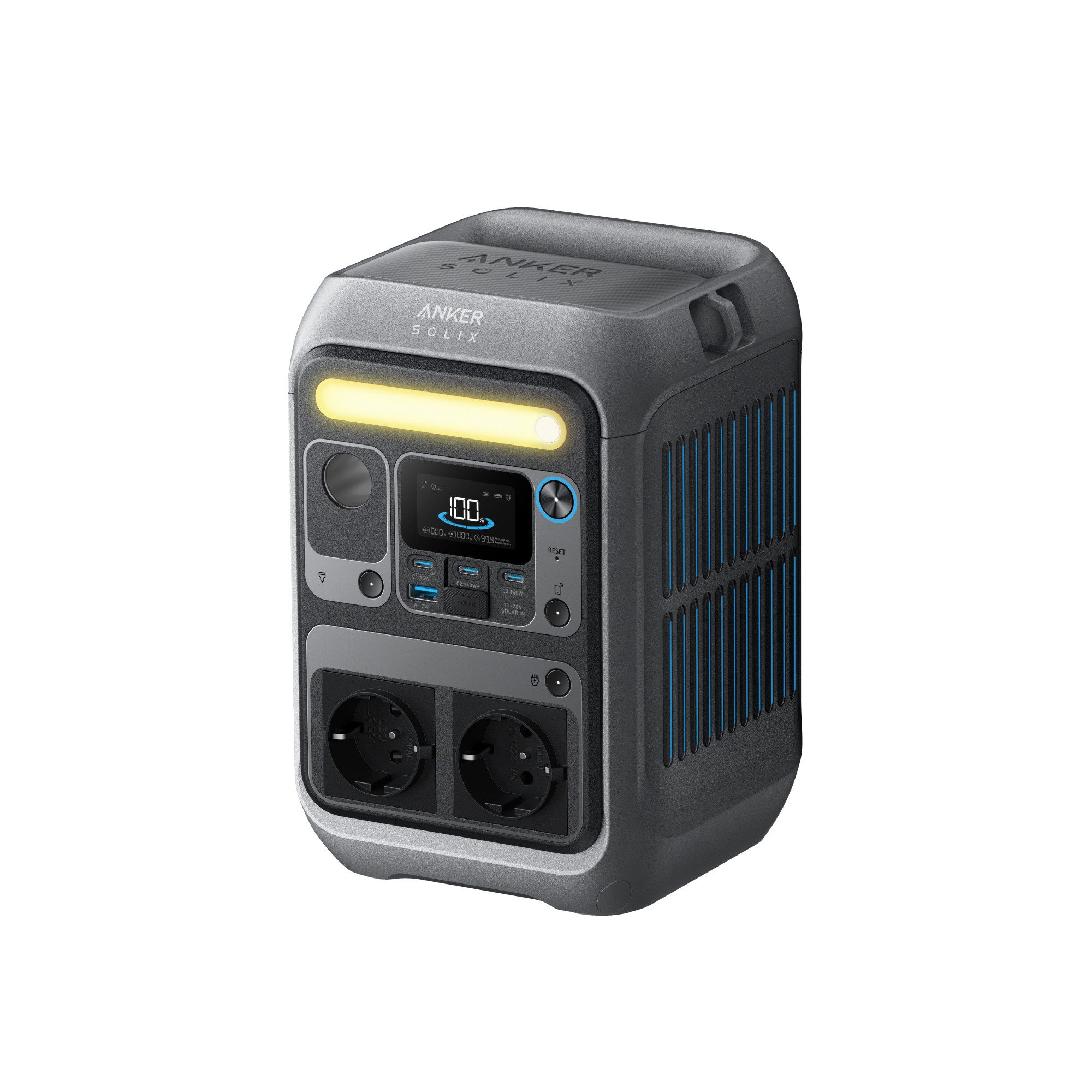 Stromgenerator Anker 521 tragbare Powerstation 256Wh, 300W 5-Anschlüsse