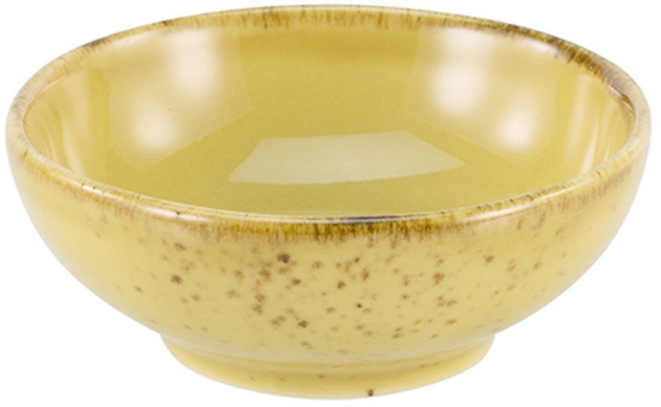 CreaTable Dipschale NATURE COLLECTION, Steinzeug, (Set, 6-tlg), Snackschale, Ø 11,5 cm