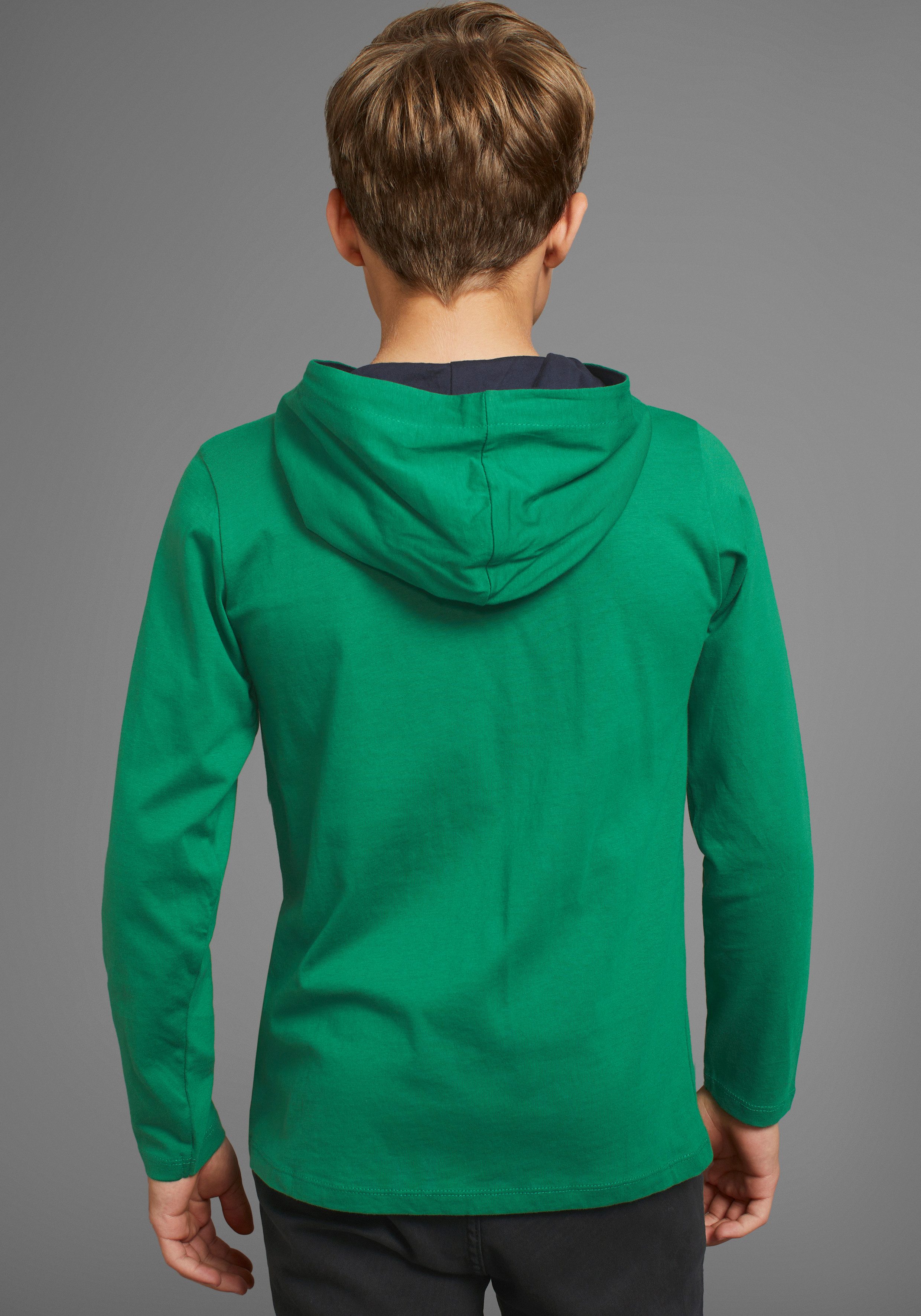 KangaROOS Kapuzenshirt Logo-Print, für den sportlichen Look