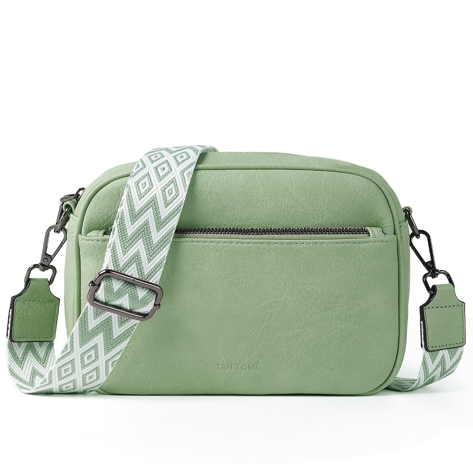 Umhängetasche Damen Handy Schultertasche, Kunstleder Crossbody Umhängetasche